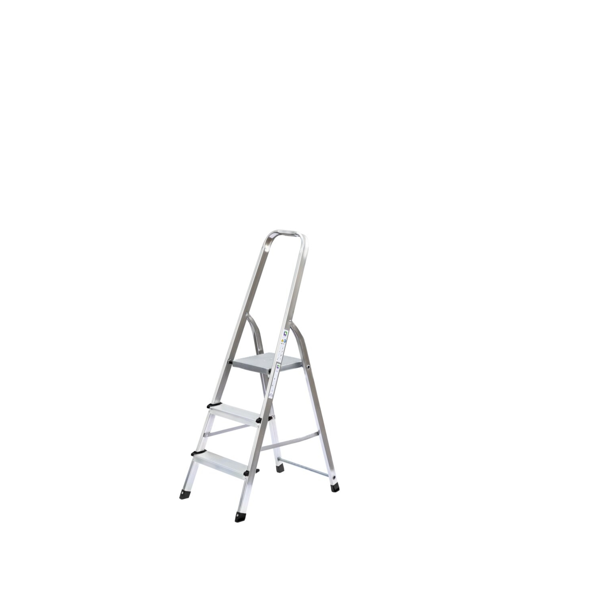 MUNK Stehleiter 2,57m Aluminium