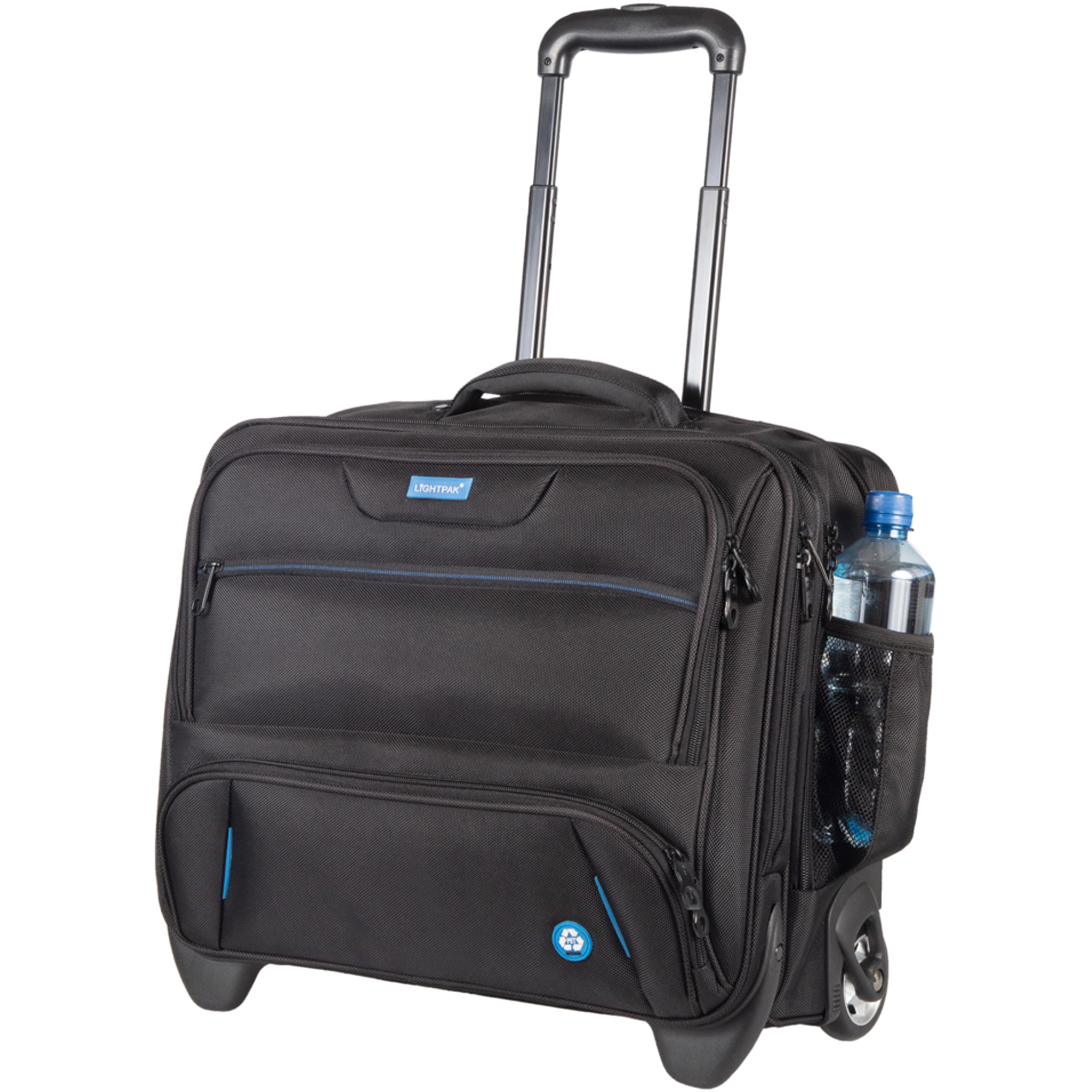 STOP® Notebooktrolley RPET 38 x 45 x 23 cm (B x H x T) PET, recycelt schwarz
