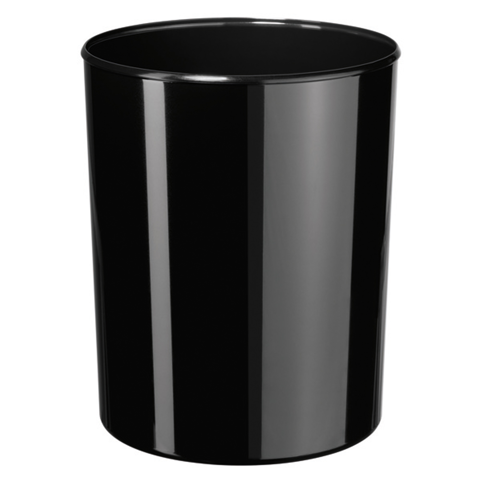 HAN Papierkorb i-Line 24 x 30 cm (Ø x H) Styrol-Methylmethacrylat Farbe: schwarz 1 Sortierfach