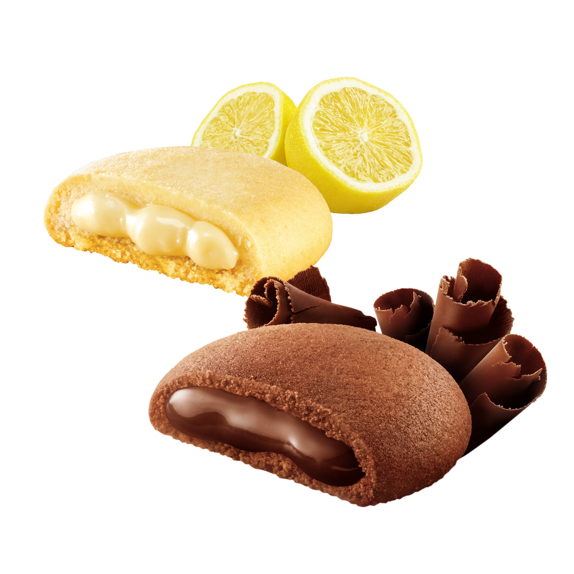 Gebäck Crisp & Creamy Mix Zitrone, Schoko 200 x 4,94 g/Pack.