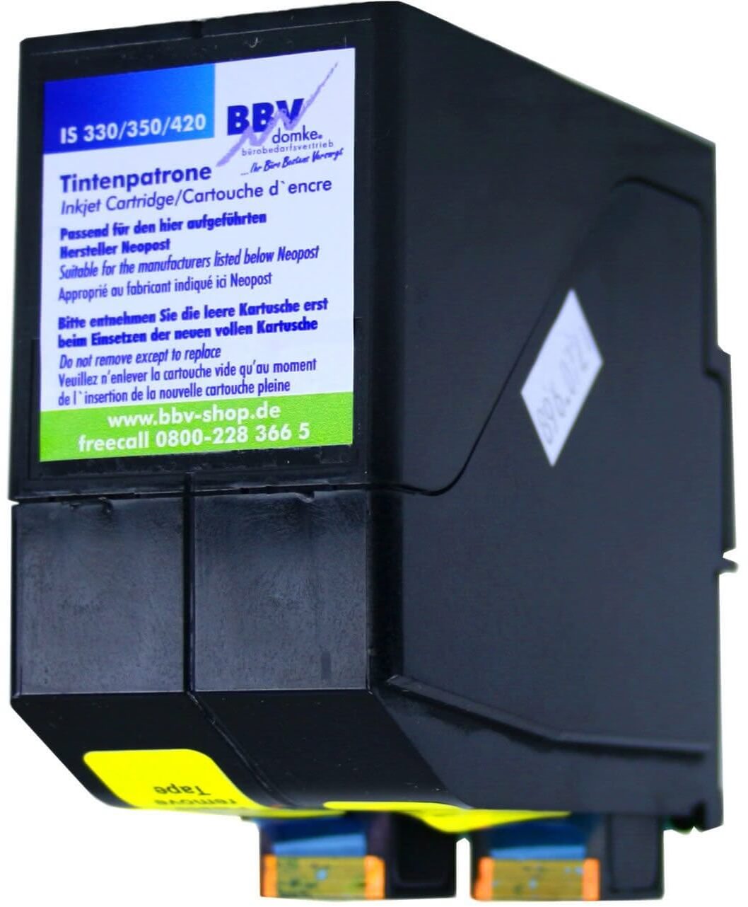 BBV-Domke Farbkartusche für Quadient (ehem. Neopost) IS-330, IS-350, IS-420, IN-360 Frankiermaschinen