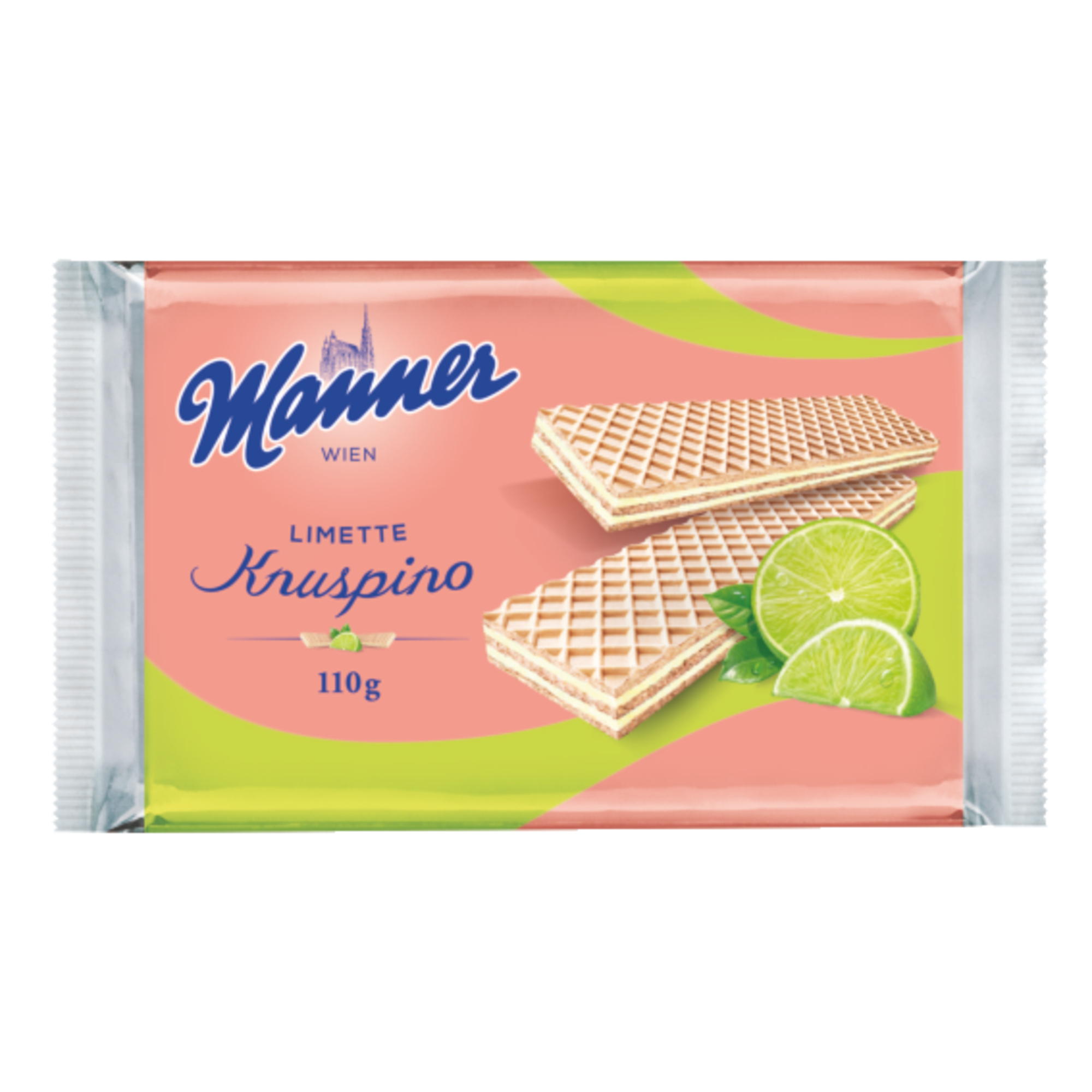 Gebäck Knuspino Limette 110 g/Pack.