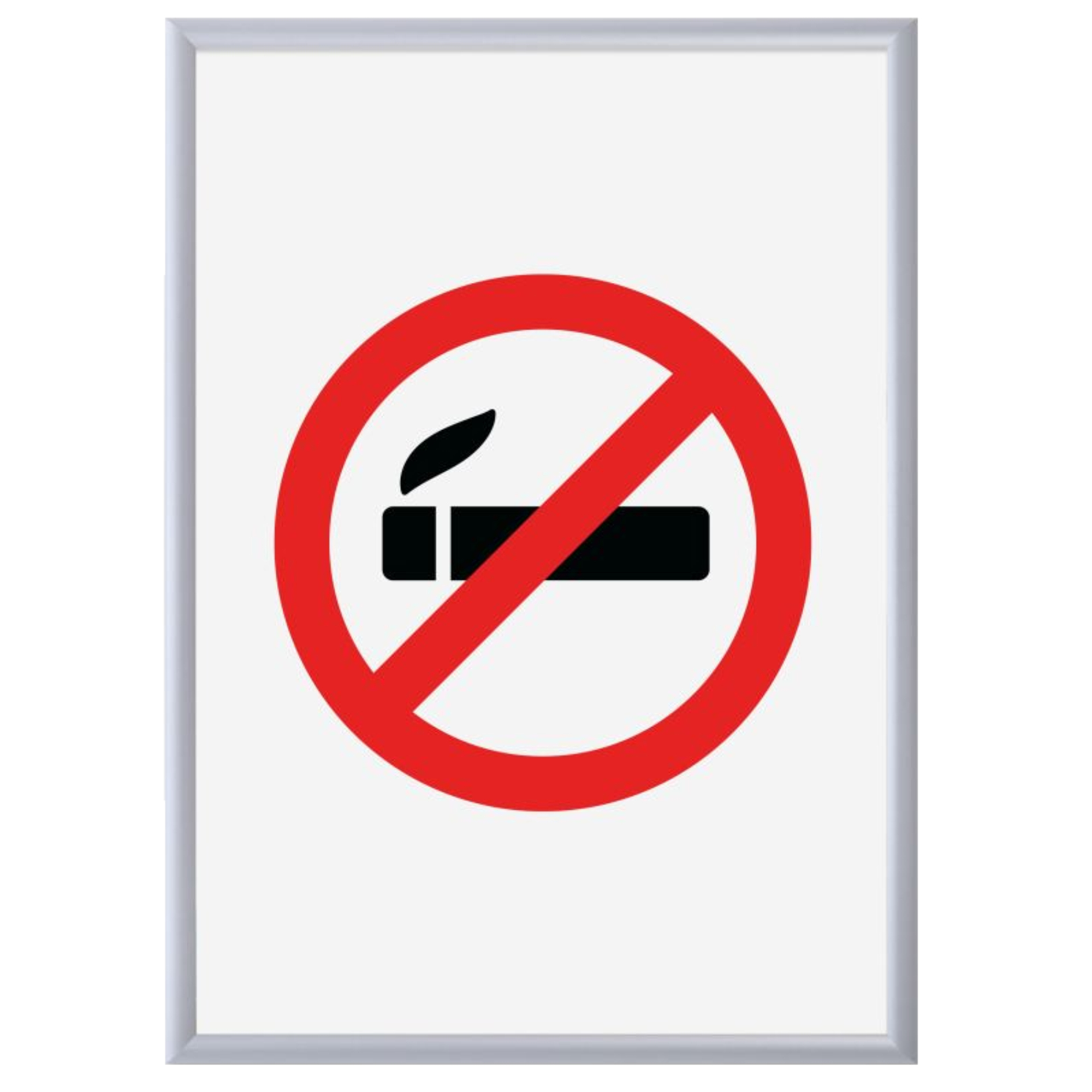 Showdown® Displays Bilderwechselrahmen 62,5 x 87,2 x 1,1 cm (B x H x T) DIN A1 Aluminium, eloxiert silber