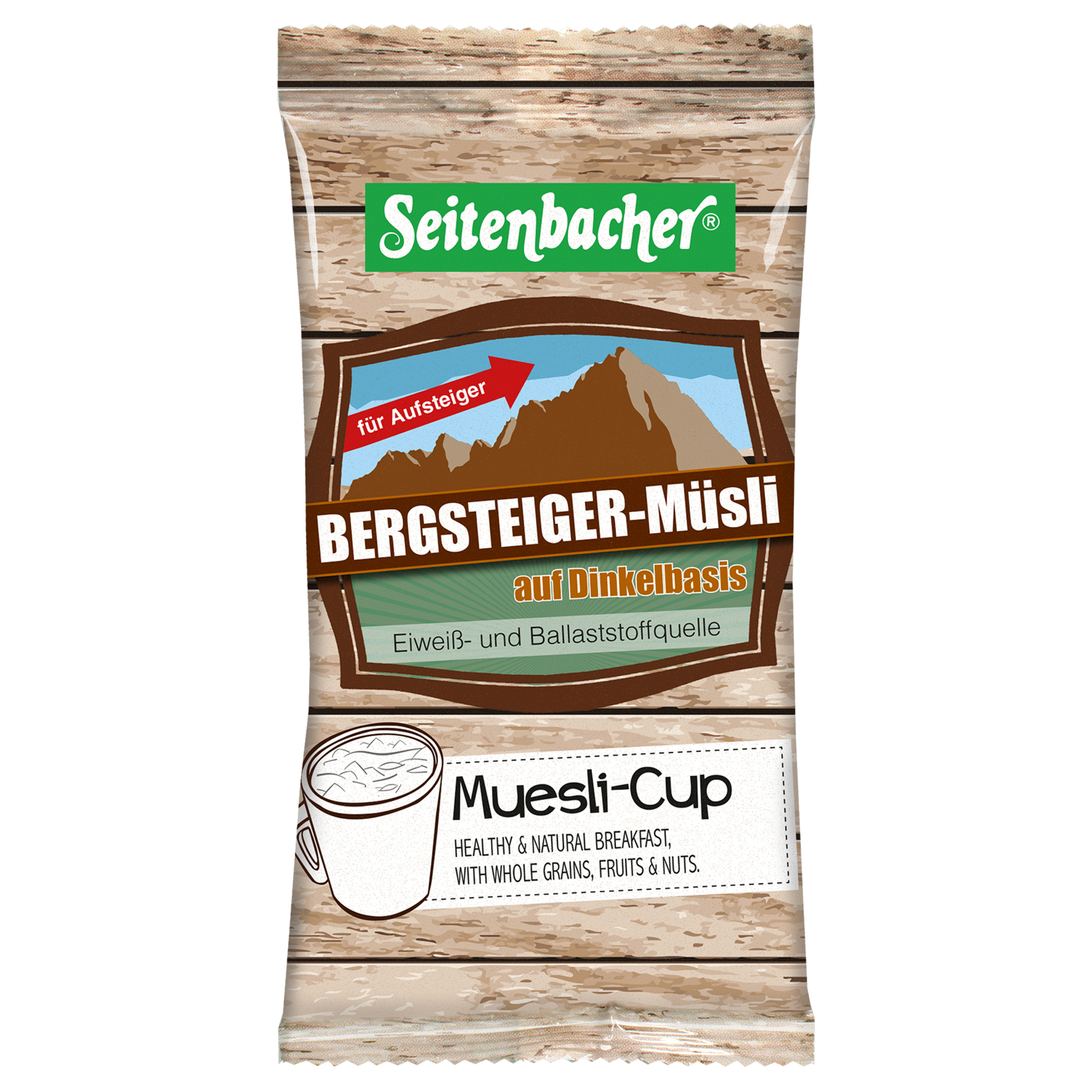 Seitenbacher Müsli Bergsteiger 40 x 50 g/Pack.