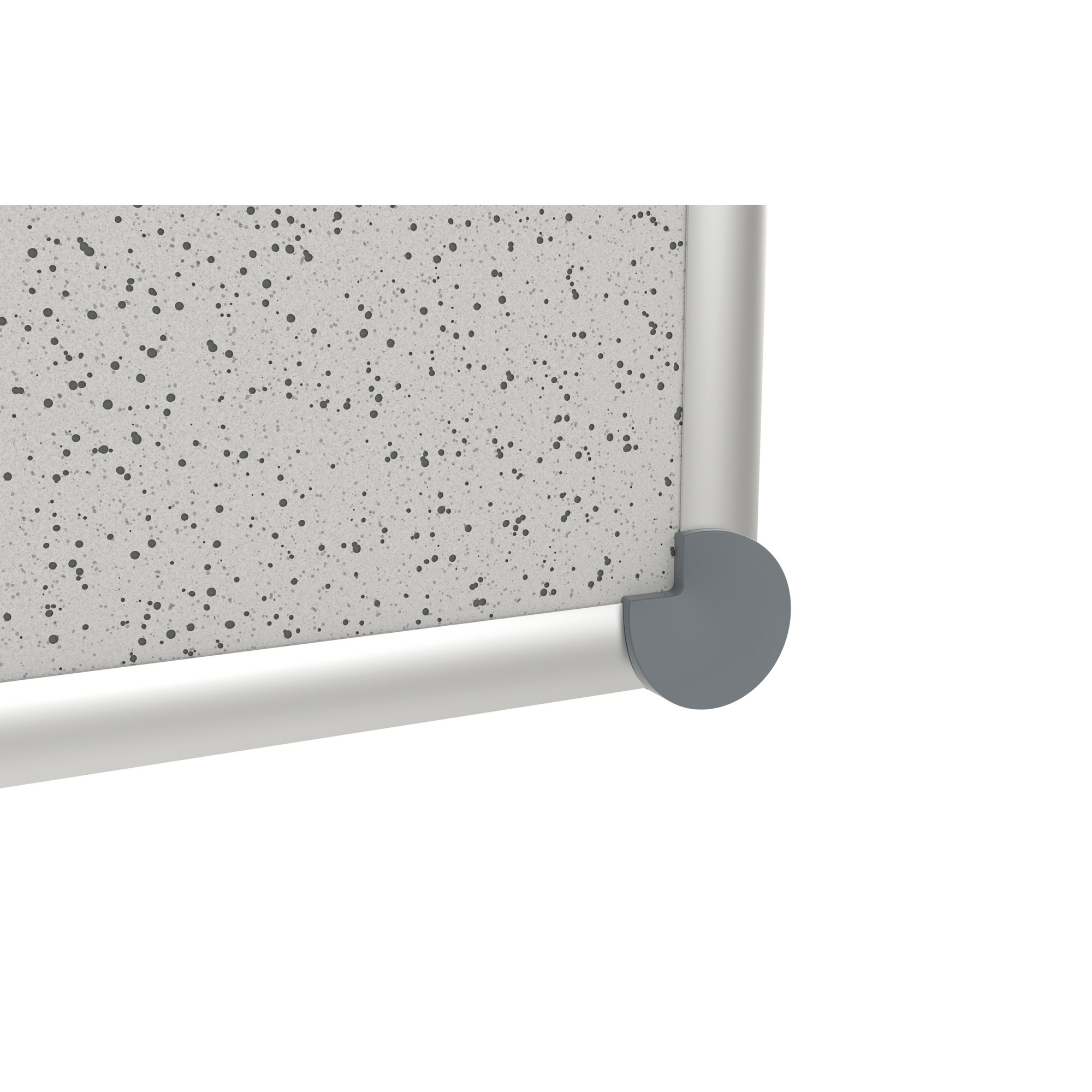 MAUL Pinnwand MAULpro 2000 Maße der Oberfläche: 120 x 90 cm (B x H) Struktur Material des Rahmens: Aluminium, eloxiert hellgrau