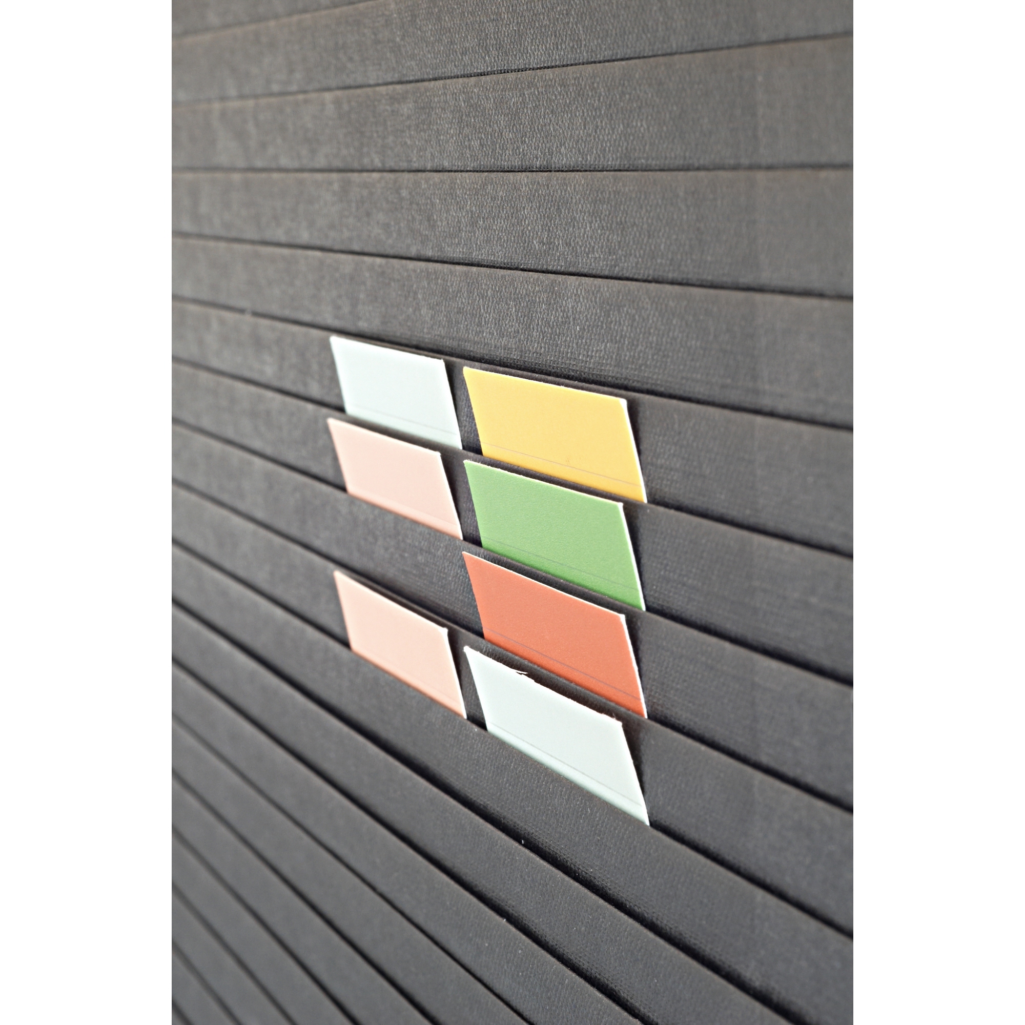 Ultradex Einsteckkarte Planrecord 5 x 3,2 cm (B x H) 190g/m² gelb 90 St./Pack.