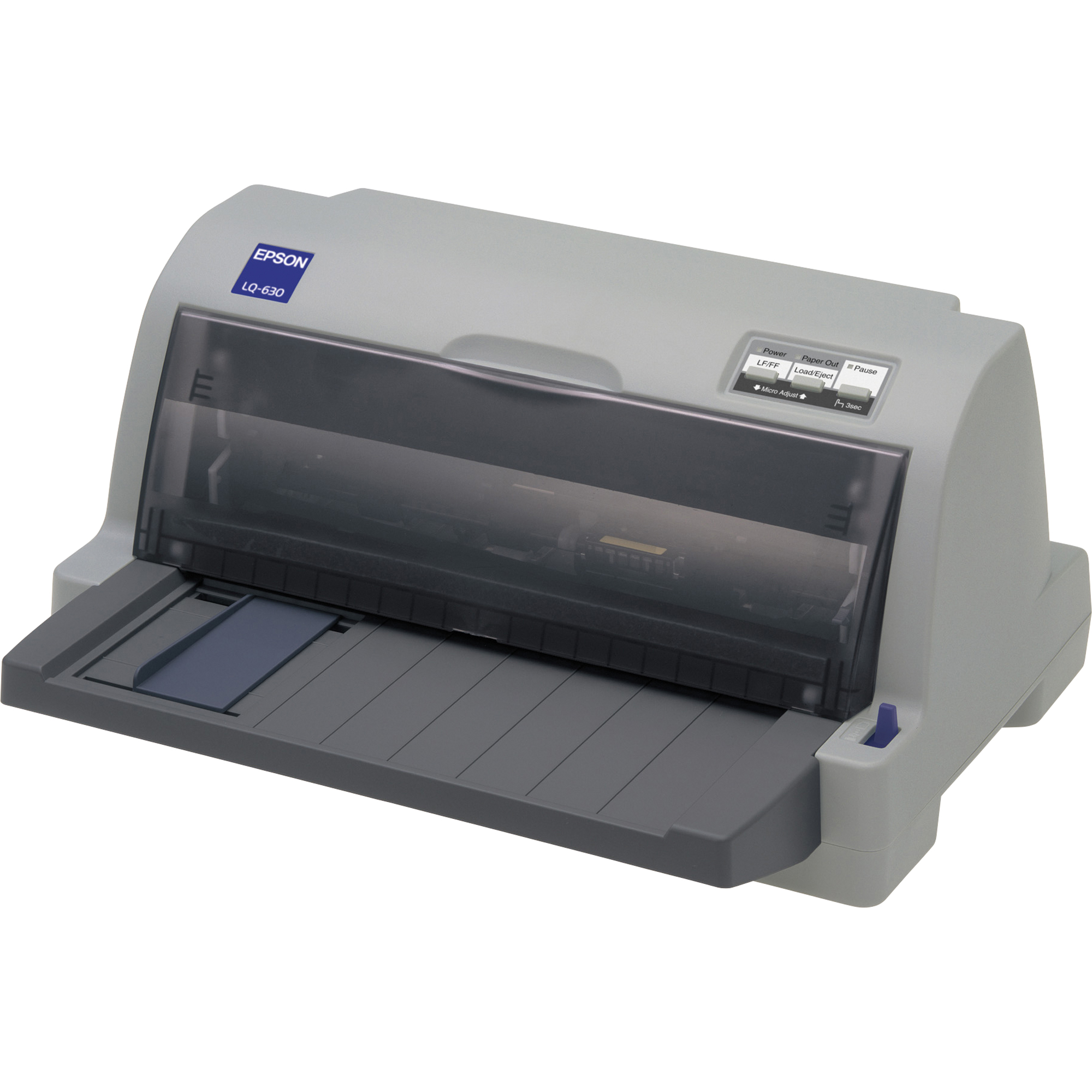 Epson Matrixdrucker LQ-630 38,6 x 18,5 x 30,6 cm (B x H x T) USB 2.0, Bidirektional parallel 360 Zeichen/s 3,5kg
