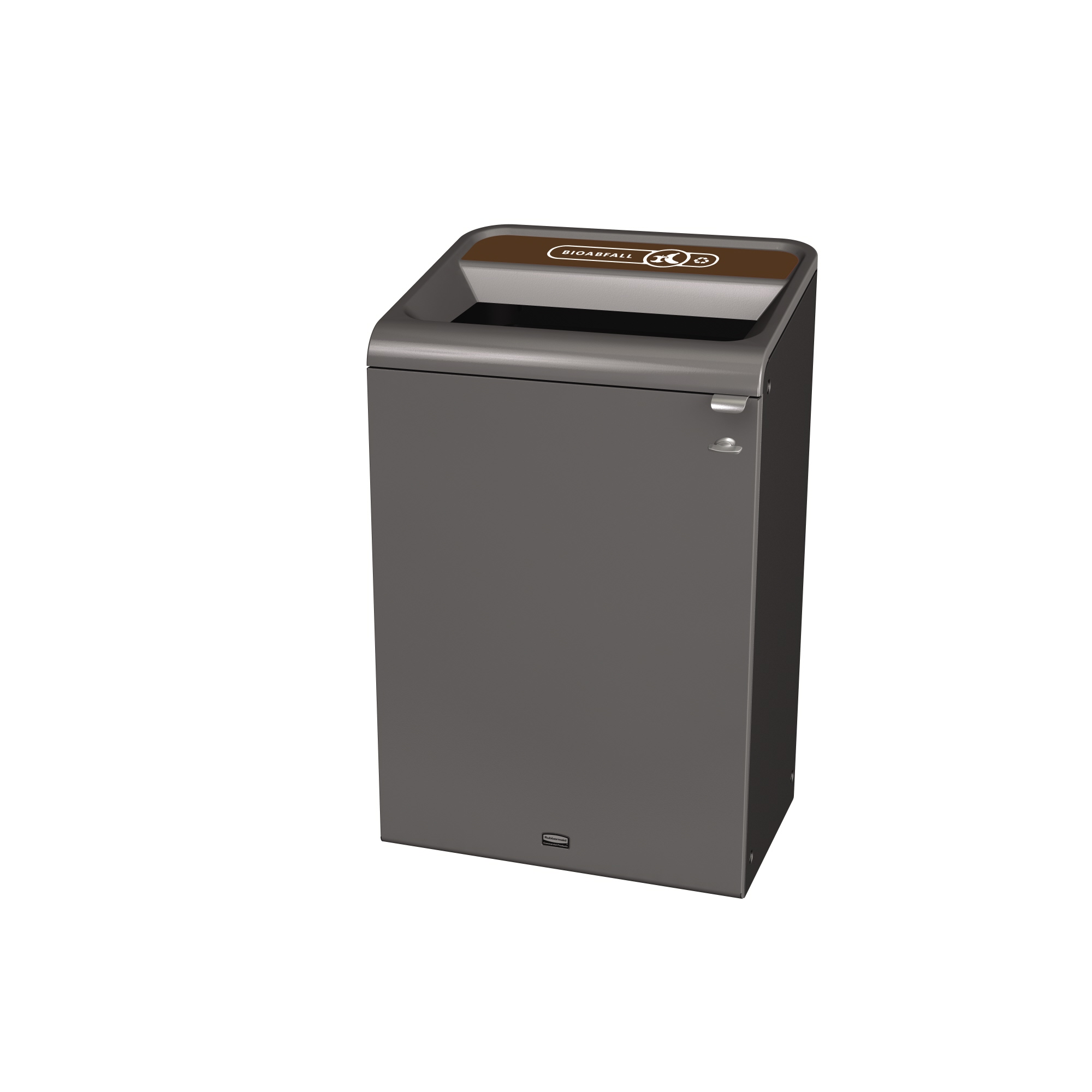 Rubbermaid Abfallsammelsystem 49,5 x 97,5 x 61 cm (B x H x T) 125l 1 Sortierfach Stahl, verzinkt