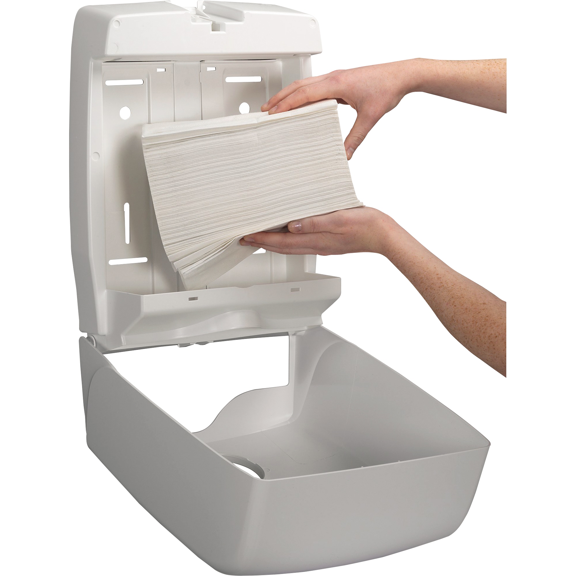 Kleenex® Papierhandtücher Ultra™ 31,8 x 21,5 cm (B x L) Airflex™ weiß 15 x 96 Bl./Pack.