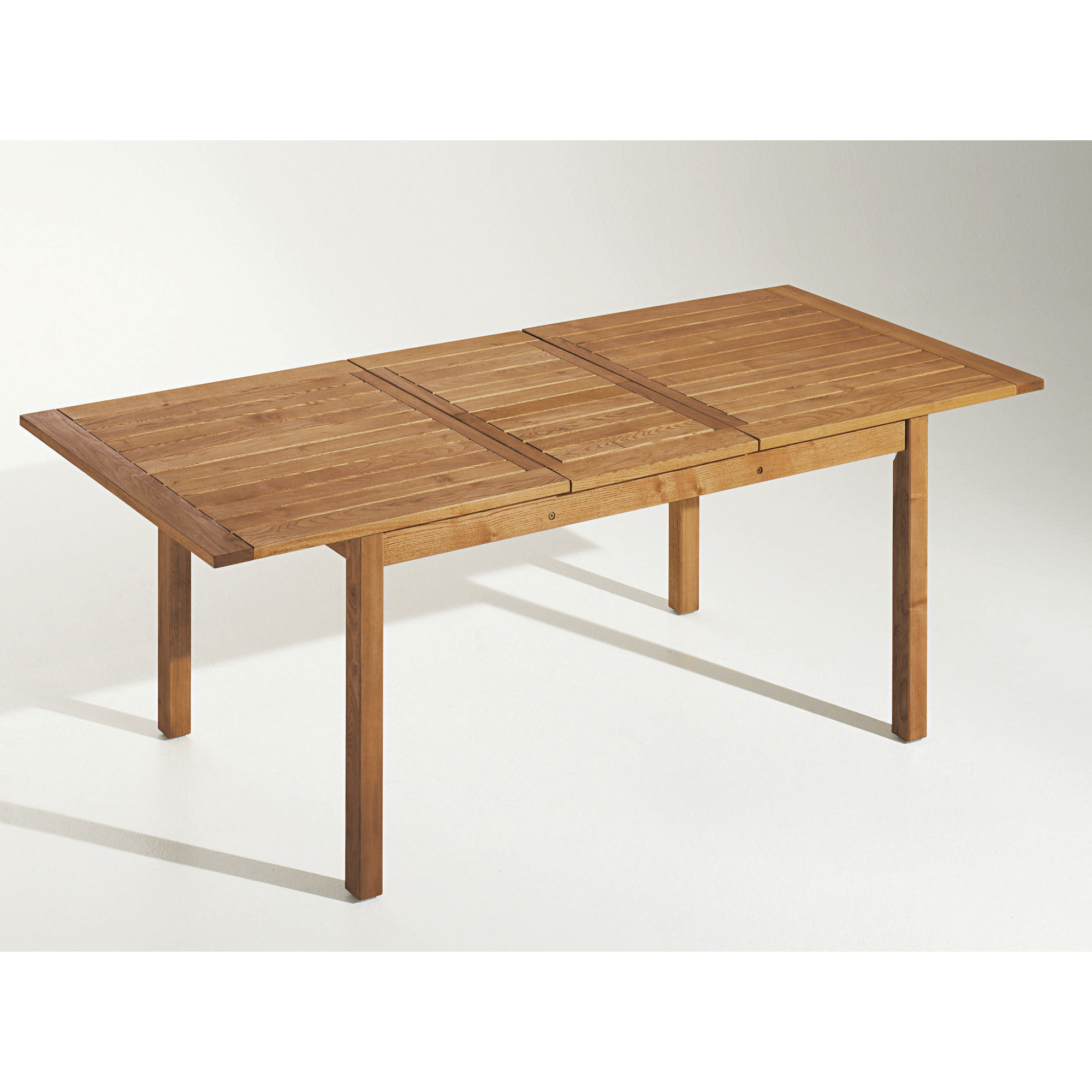 memo Gartentisch Cansa 170/220 x 75 x 90 cm (B x H x T) wetterfest Robinie, lasiert natur