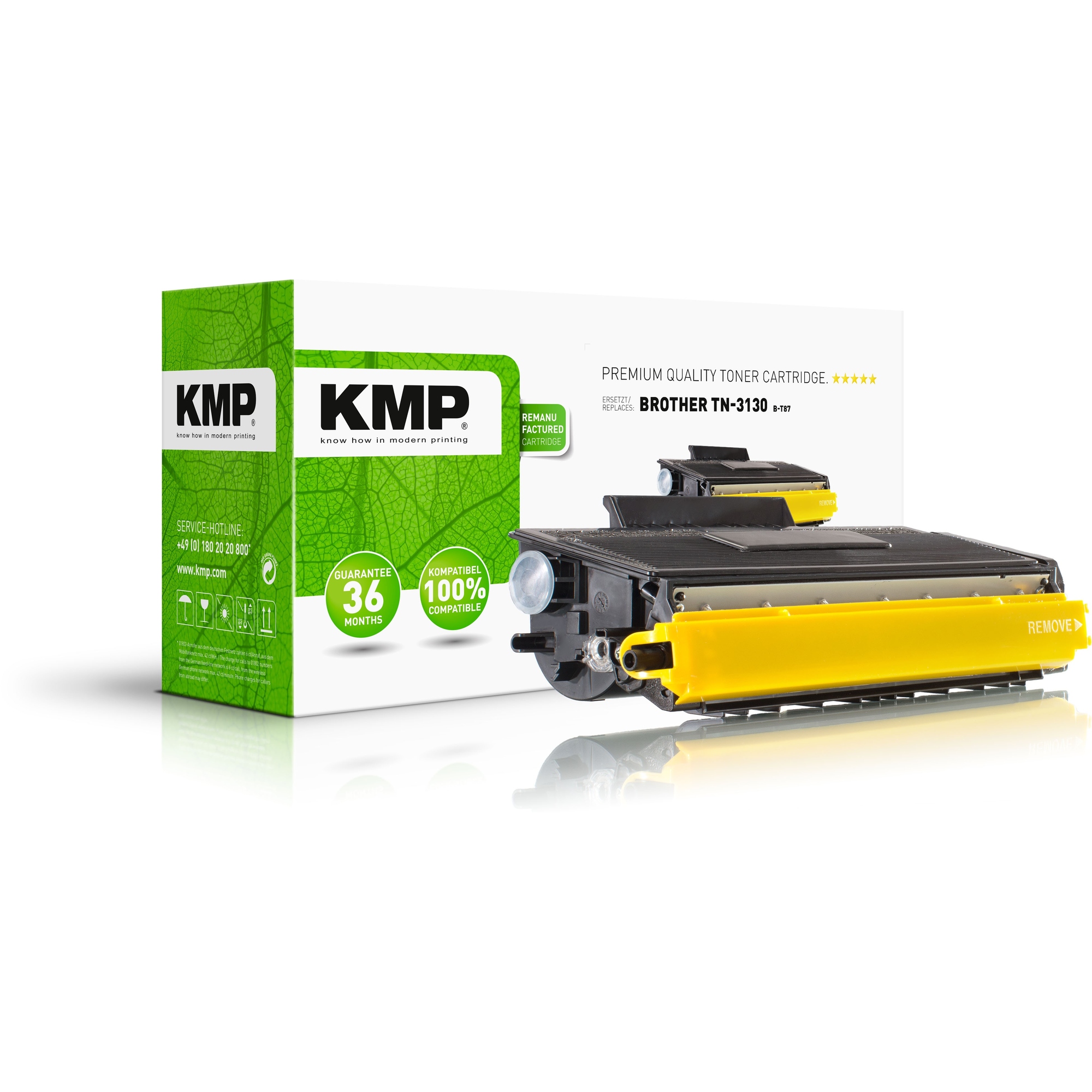 KMP Toner kein Originalzubehör Kompatibel mit: Brother TN-3170 B-T15 ca. 7.000 Seiten schwarz