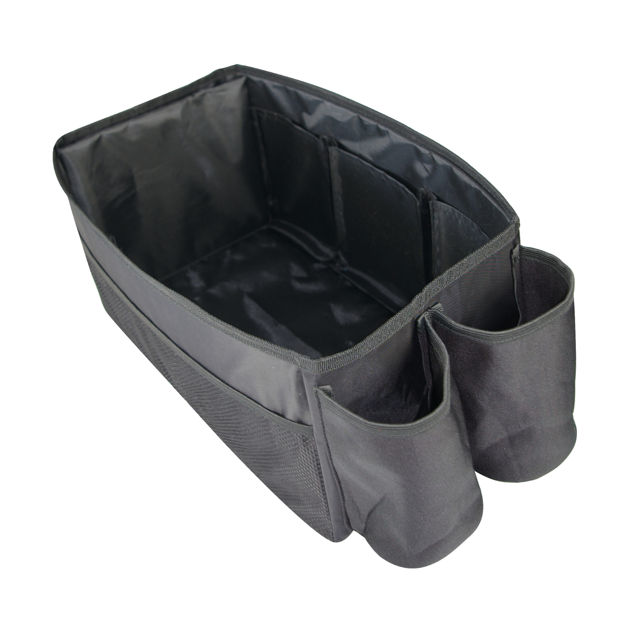 OK CARS Autotasche 19 x 21,5 x 48 cm (B x H x T) 50 % Polyester, 38 % Pappe, 10 % Nylon, 2 % Zinklegierung schwarz