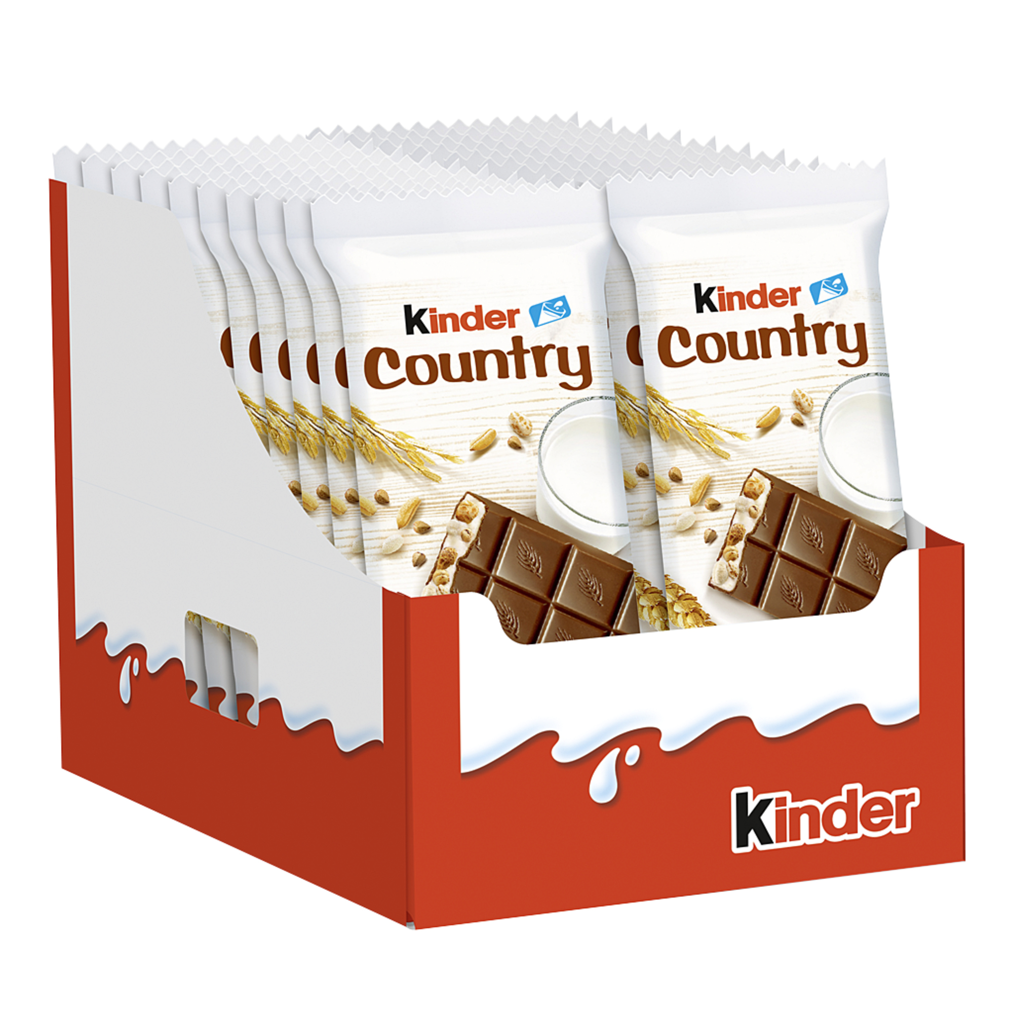 Kinder Schokoriegel Country 20 x 23,5 g/Pack.