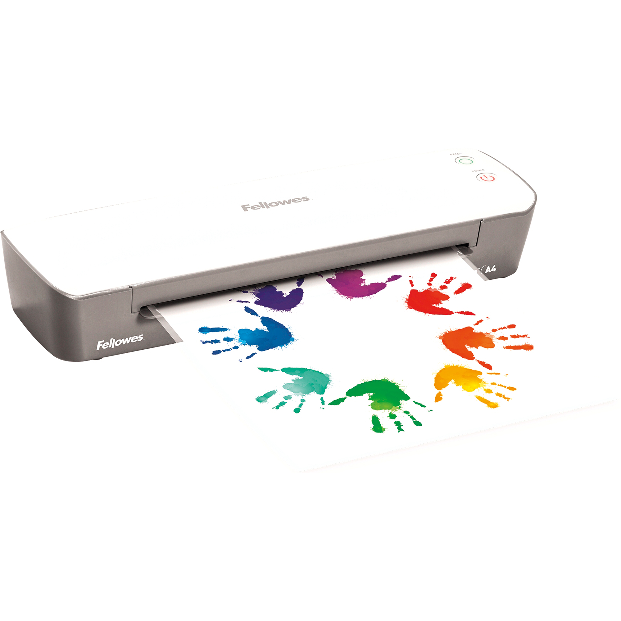 Fellowes® Laminiergerät Ion Heißlaminierung 35,9 x 6,2 x 17 cm (B x H x T) DIN A4 weiß