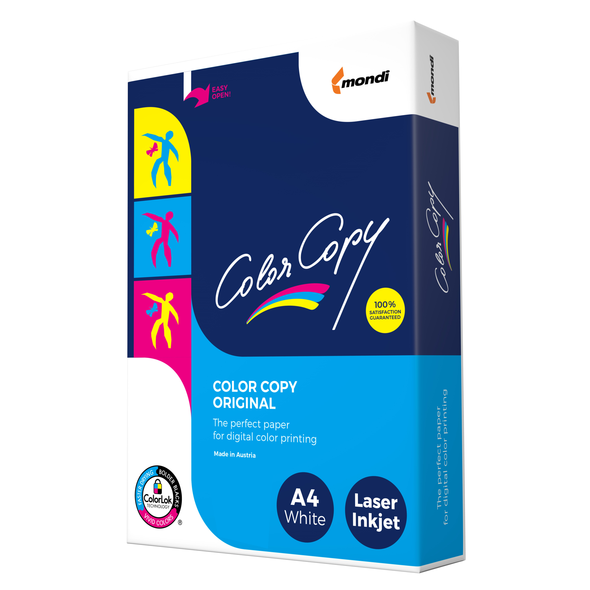 Color Copy Kopierpapier DIN A4 120g/m² elementar chlorfrei gebleicht, holzfrei weiß 250 Bl./Pack.