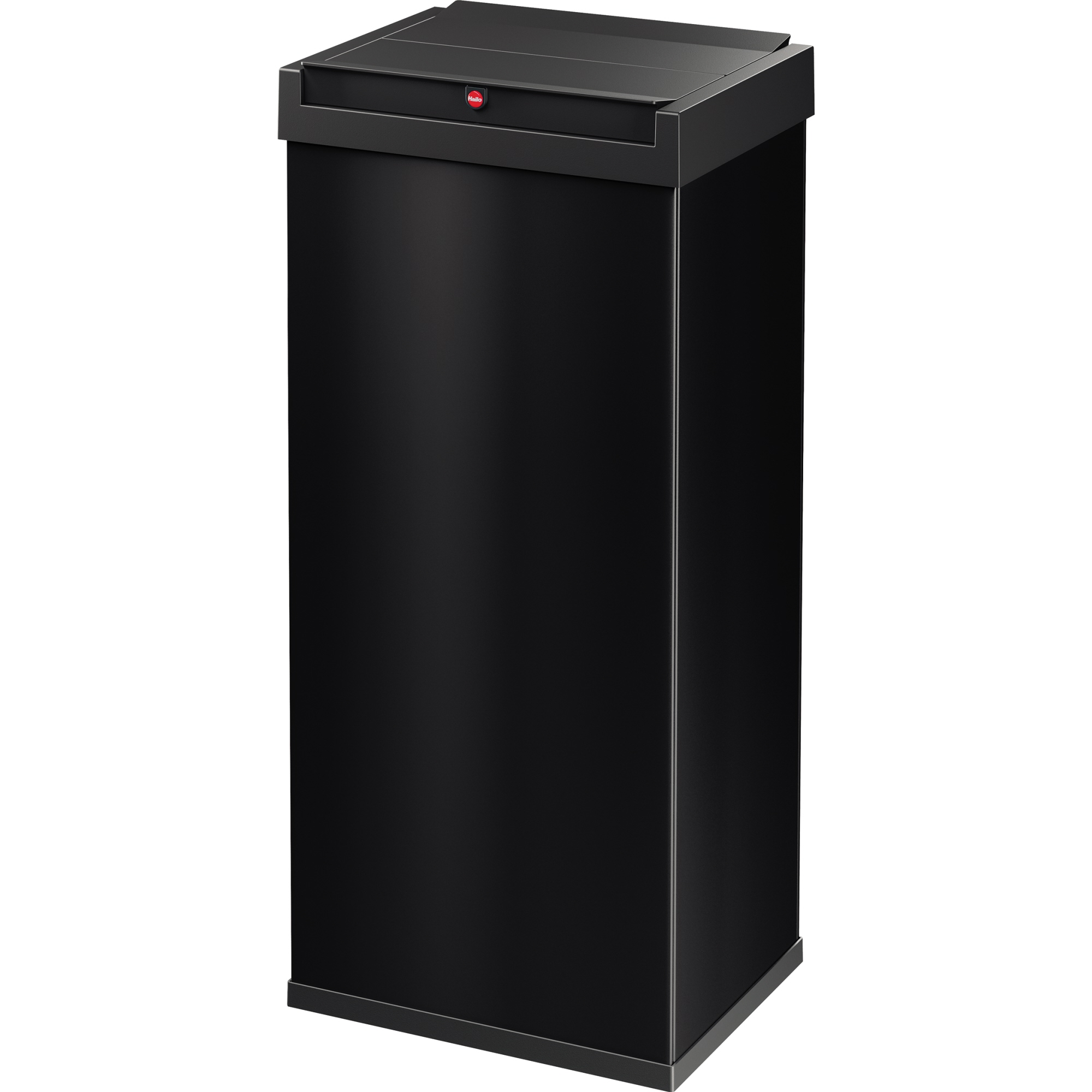 Hailo Abfalleimer Big-Box Swing XL 52l Stahlblech schwarz 1 Sortierfach