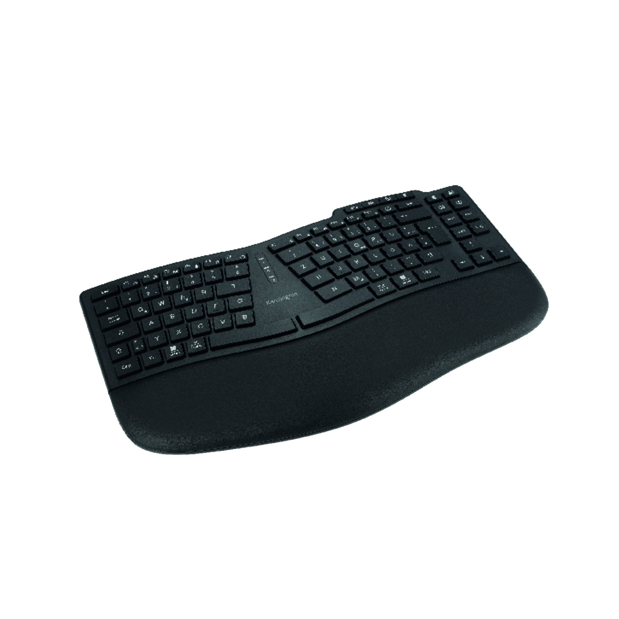 Kensington Tastatur Pro Fit® Ergo KB675 EQ TKL USB-A 10m inkl. USB-C/USB-A-Ladekabel (1,8 m), Empfänger schwarz