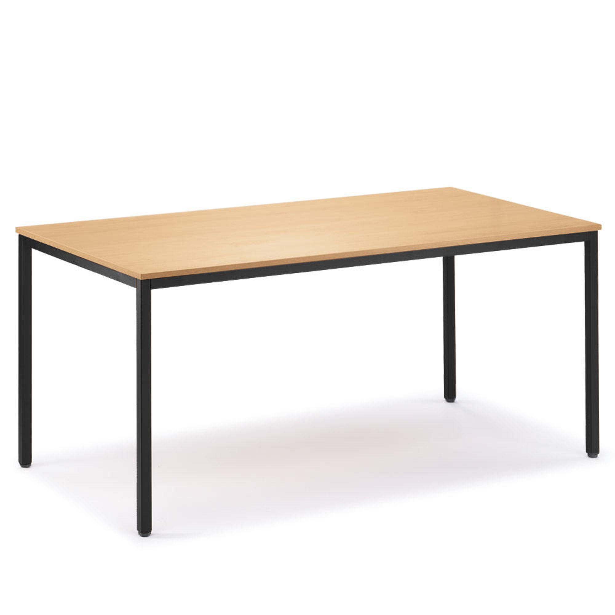 Konferenztisch BASE MODUL 1.200 x 720 x 600 mm (B x H x T) Spanplatte Farbe der Tischplatte: buche