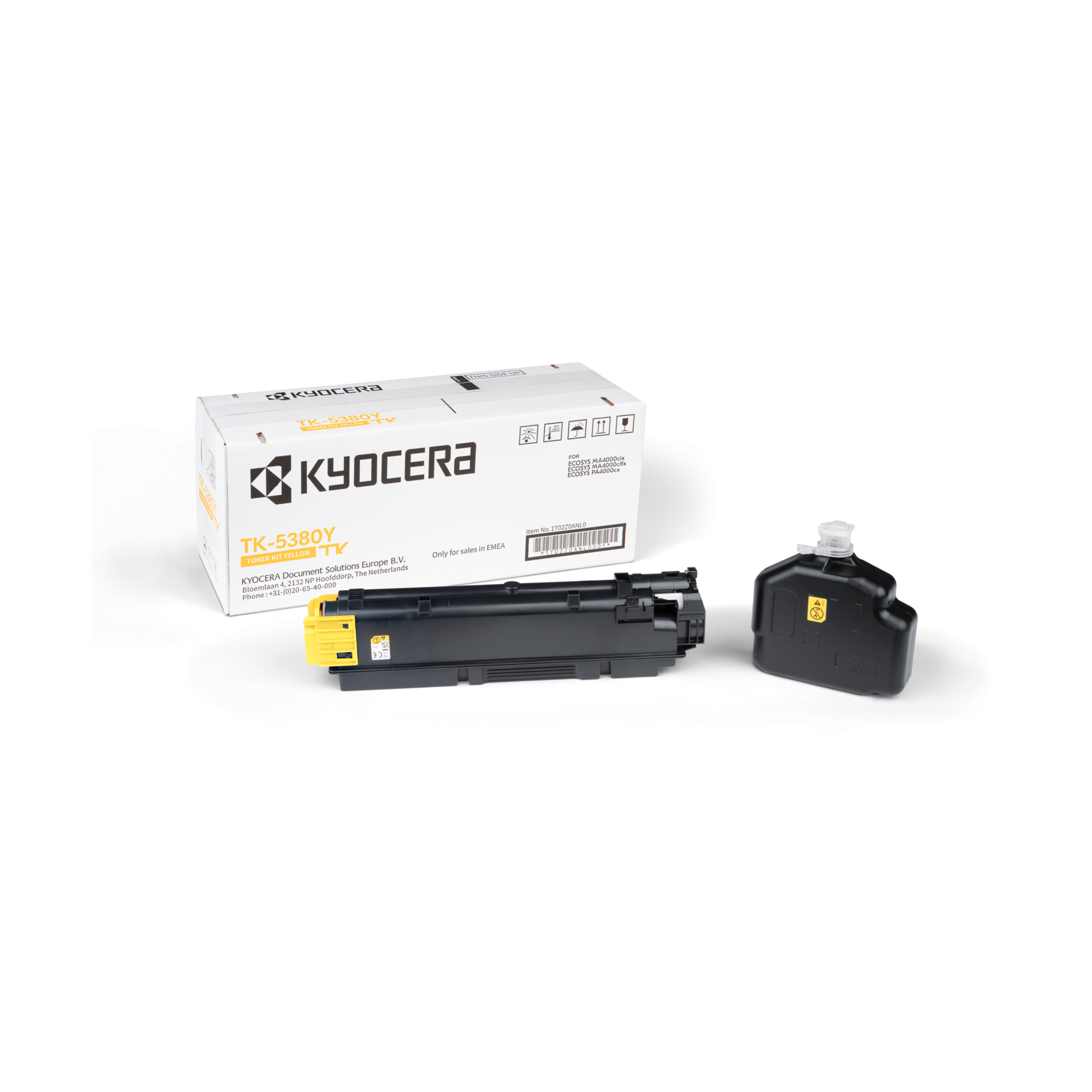 KYOCERA Toner Originalzubehör TK-5380Y ca. 10.000 Seiten gelb