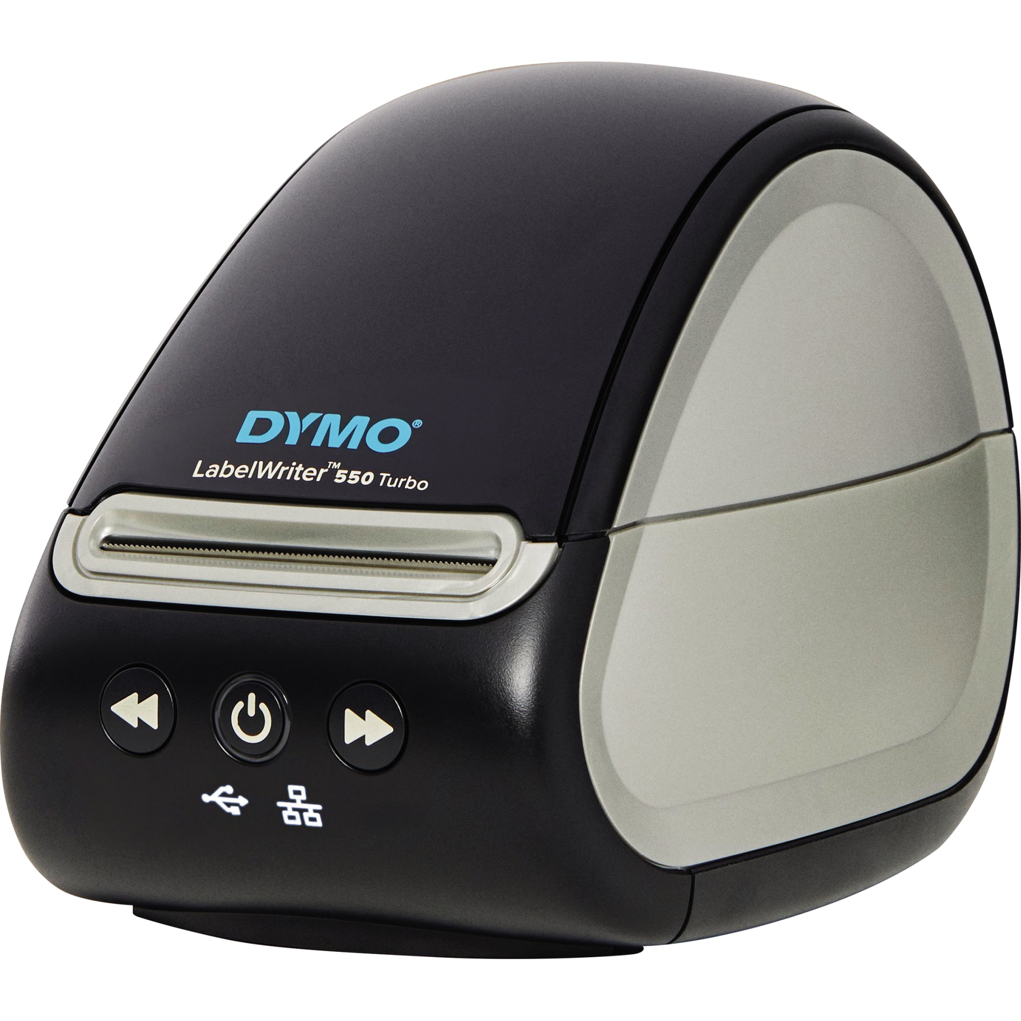 DYMO® Etikettendrucker LabelWriter™ 550 Turbo 90 Etik./Min. USB-A, LAN inkl. 20 Starter Etiketten (89 x 36 mm), Adapter, Netzkabel, USB-Kabel, Kurzanleitung