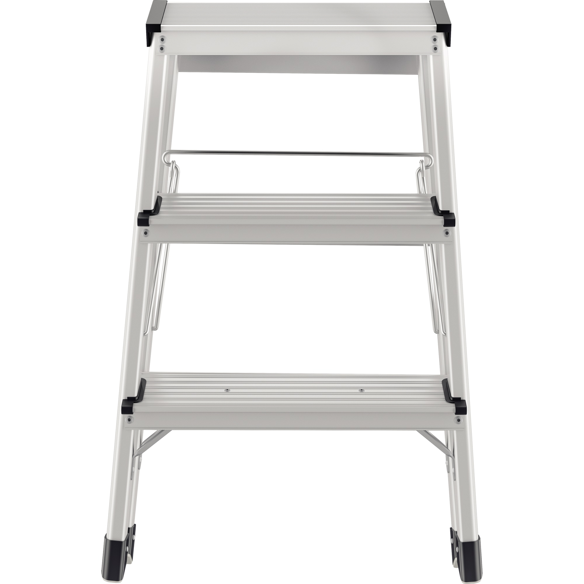 Hailo Klapptritt D60 StandardLine 2,6m alu 2 x 3 Stufen