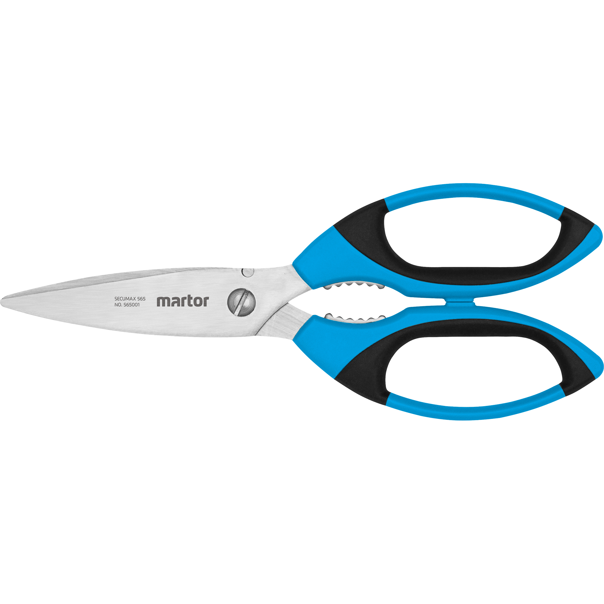 MARTOR Universalschere SECUMAX 565 216mm Links- und Rechtshänder Edelstahl blau/schwarz
