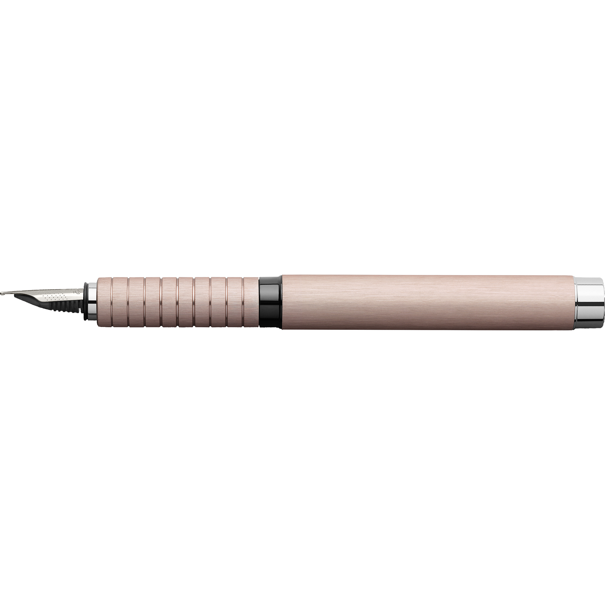 Faber-Castell Füllfederhalter Essentio Aluminium M (Medium) schwarz