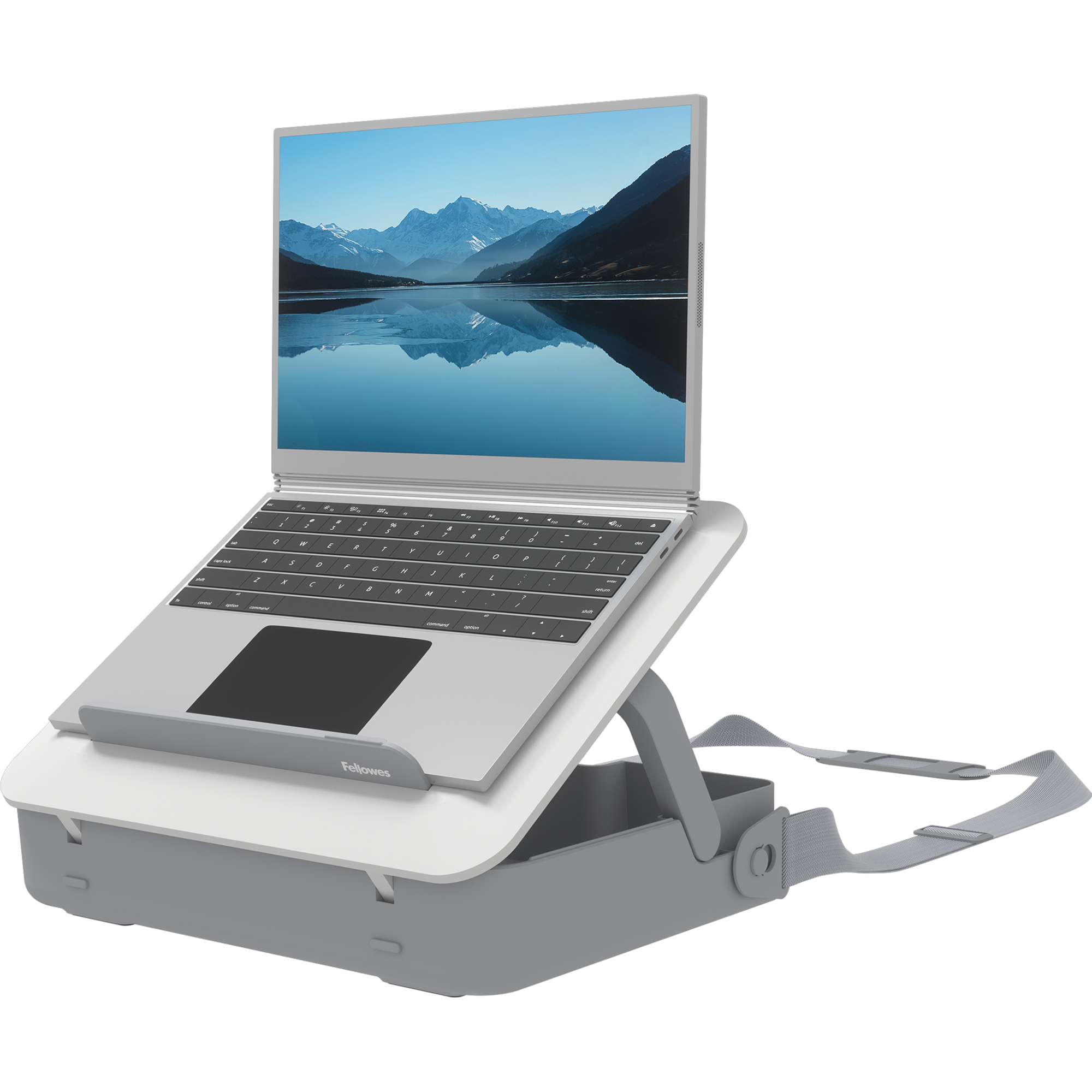 Fellowes® Notebooktasche Breyta™ Toolbox 38,7 x 8,7 x 29,8 cm (B x H x T) ABS Kunststoff, 100 % recycelt weiß