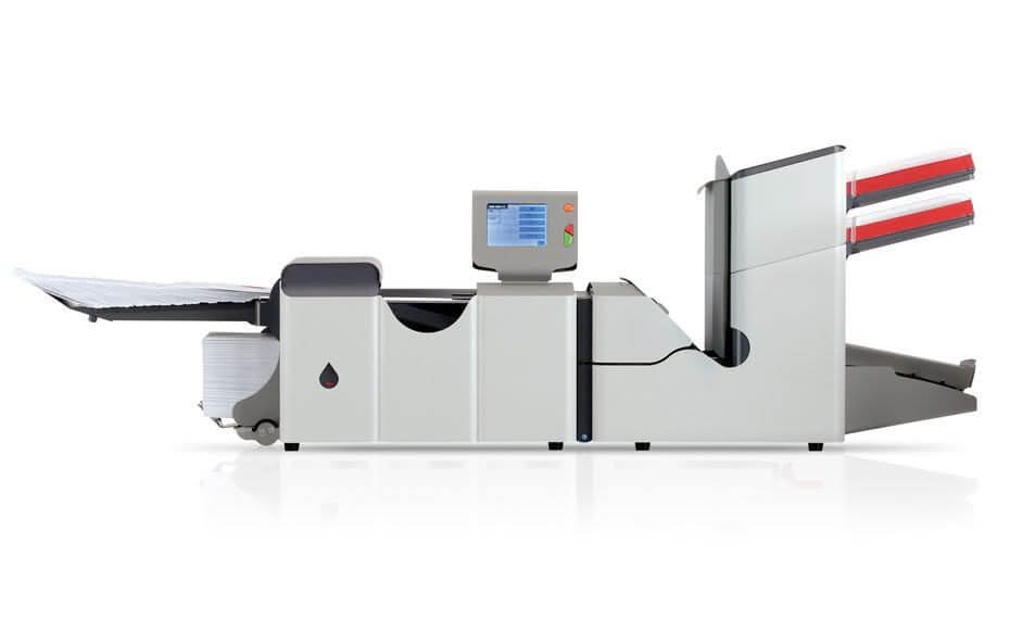 Quadient Kuvertiermaschine DS-95i, ehemals Neopost, schnelle und zuverlässige automatische Briefkuvertierung für hohe Volumen