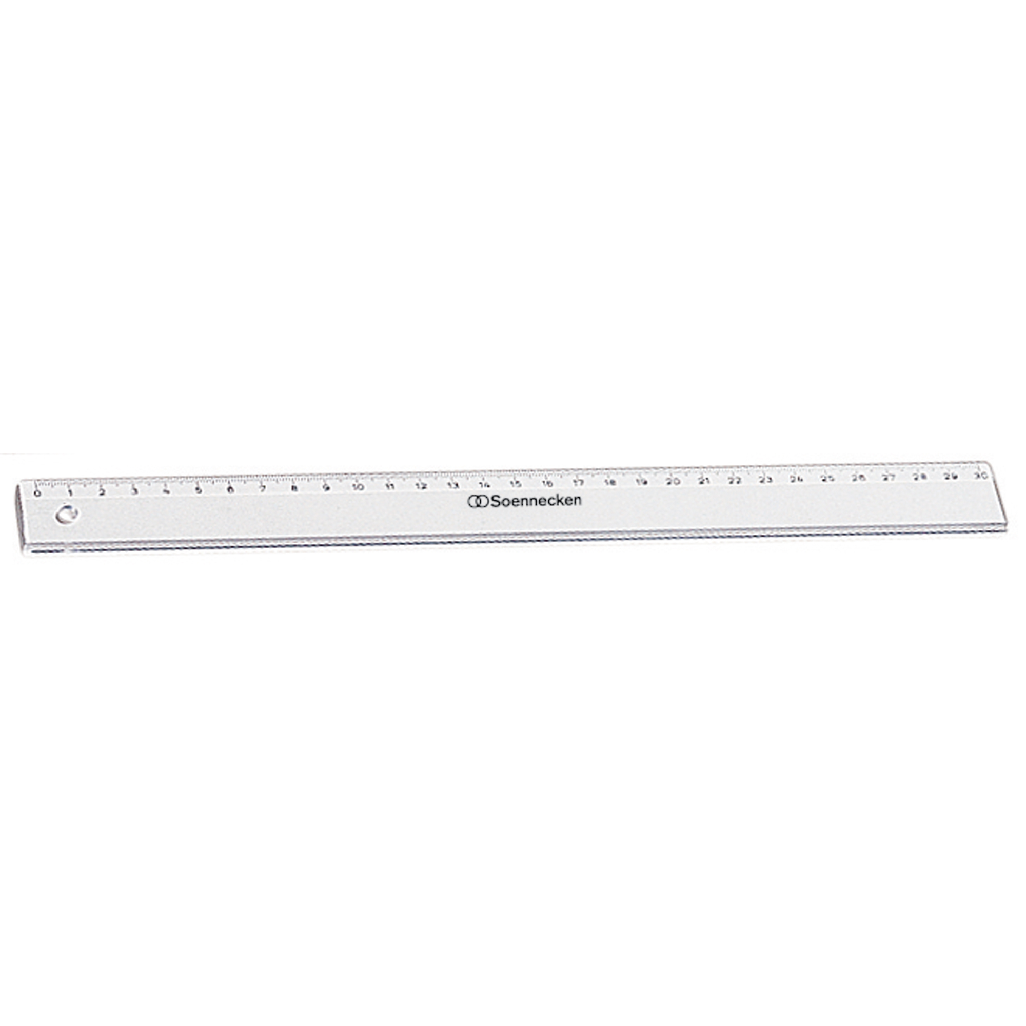 Soennecken Lineal 30cm Polystyrol transparent