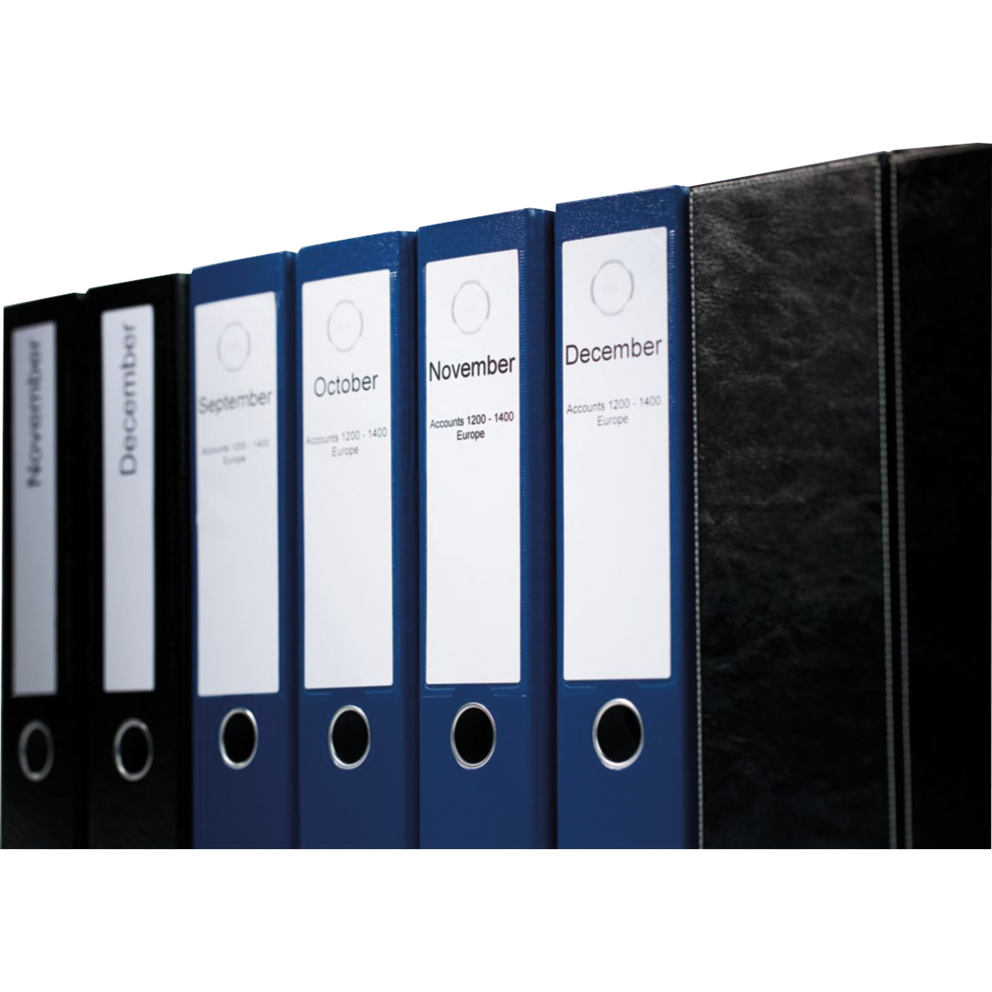 DYMO® Ordneretikett Original DYMO LabelWriter™ Wireless, -320, -330 Turbo, -400, -400 Duo, -400 Turbo, -400 Twin Turbo, -450, -450 Duo, -450 Turbo, -450 Twin Turbo, LW 4XL 59 x 190 mm (B x H) Papier weiß 110 Etik./Rl.