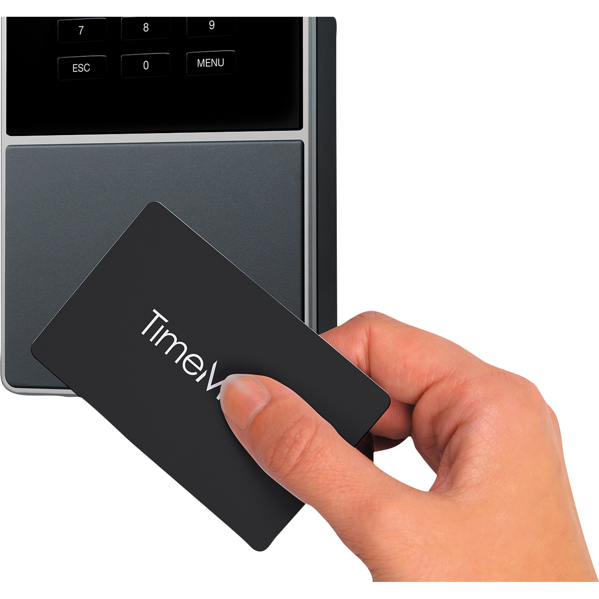 TIMEMOTO Zeiterfassungssystem TM-616 9,95 x 21,5 x 4,43 cm (B x H x T) RFID-Sensor Windows® universell LAN, WiFi, USB-Host