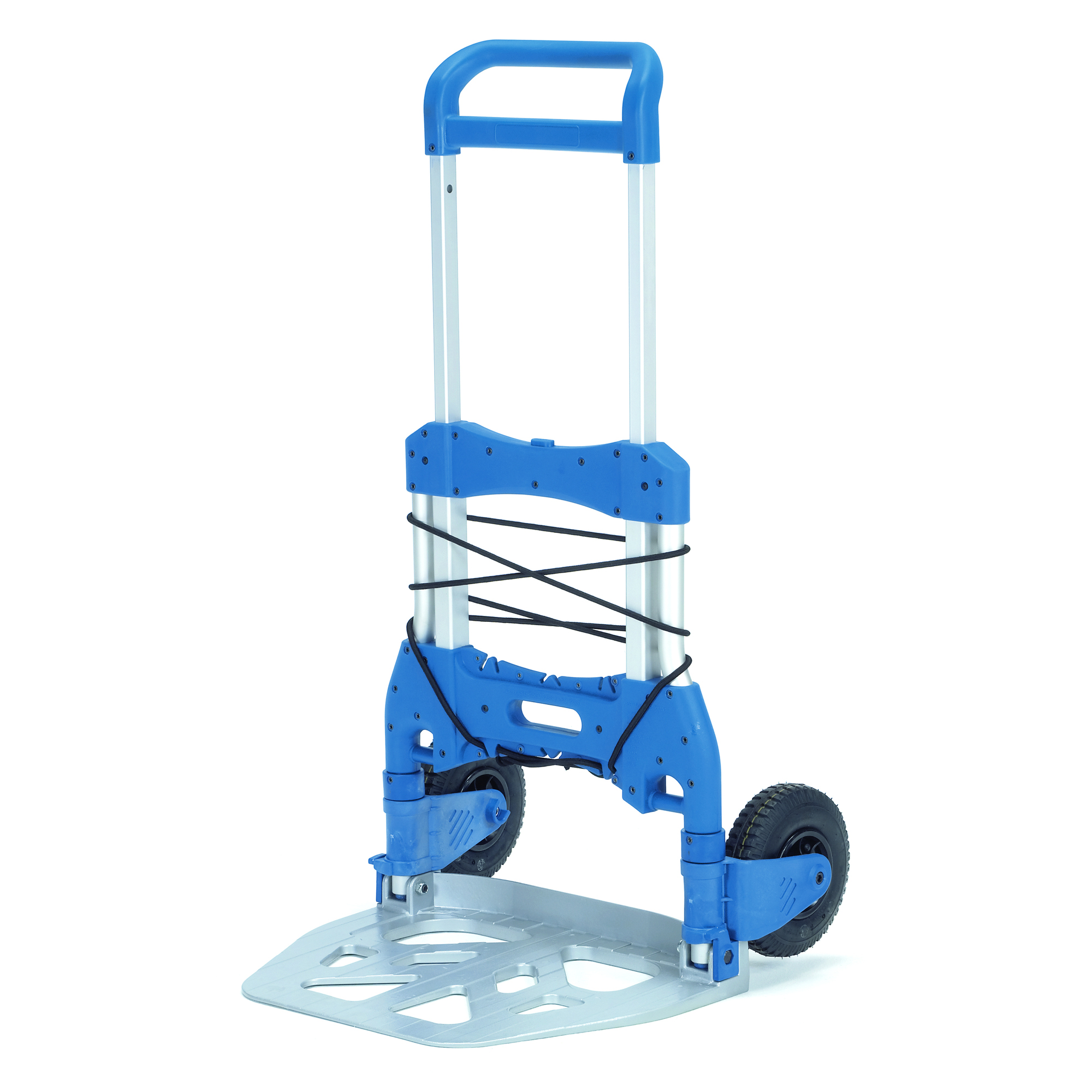 Fetra Sackkarre 66 x 119 x 65 cm (B x H x T) 250kg Aluminium/Stahl/Kunststoff blau/alu