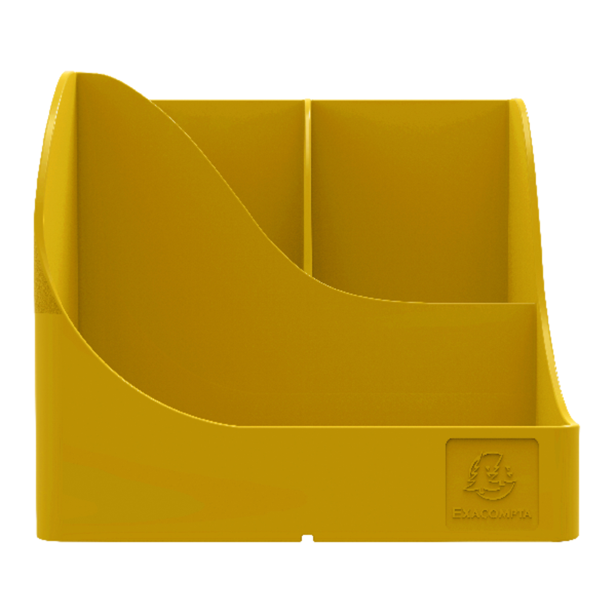 Exacompta Stifteköcher PEN-WAVE Bee Blue 11,9 x 10,9 x 15,5 cm (B x H x T) Polystyrol, recycelt safran