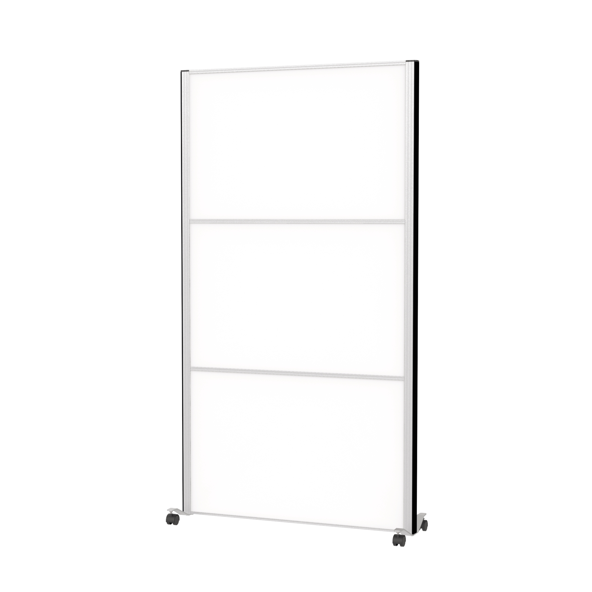 MAUL Stellwand MAULconnecto 100 x 182 cm (B x H) Zweibeinstativ Stahl weiß