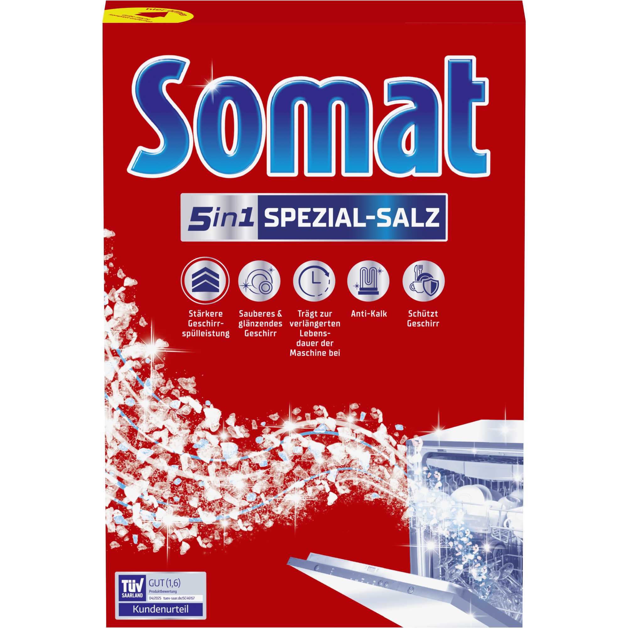 Spülmaschinensalz Spezial 5in1 1,2 kg/Pack.