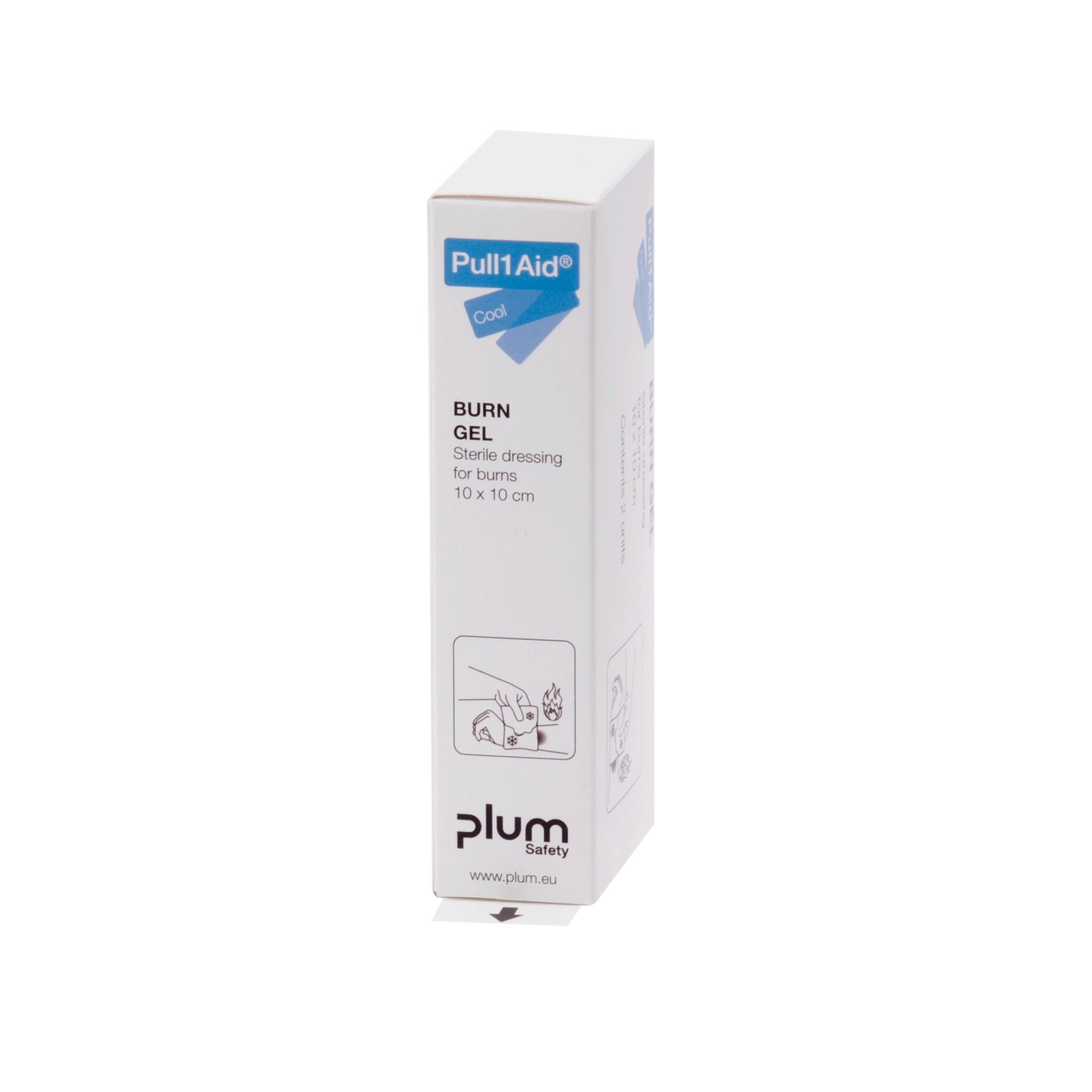 PLUM Kompresse Burn Gel 10 x 10 cm (B x L) Gel
