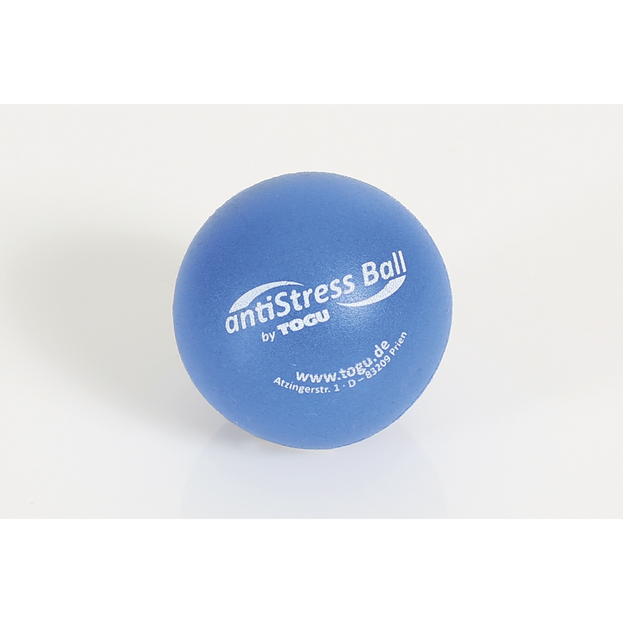 TOGU Stressball 6,5cm Ruton®, 100 % recycelbar blau