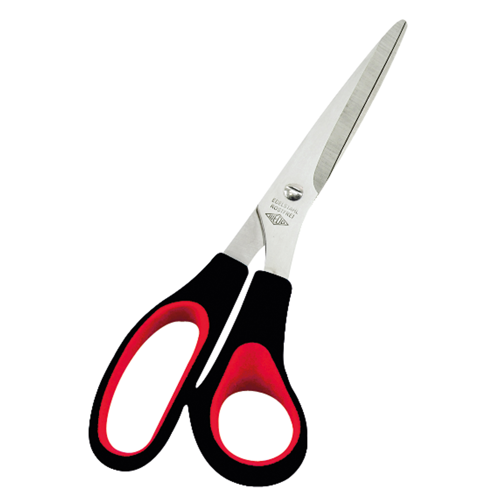 WEDO® Universalschere 210mm Rechtshänder Edelstahl schwarz/rot