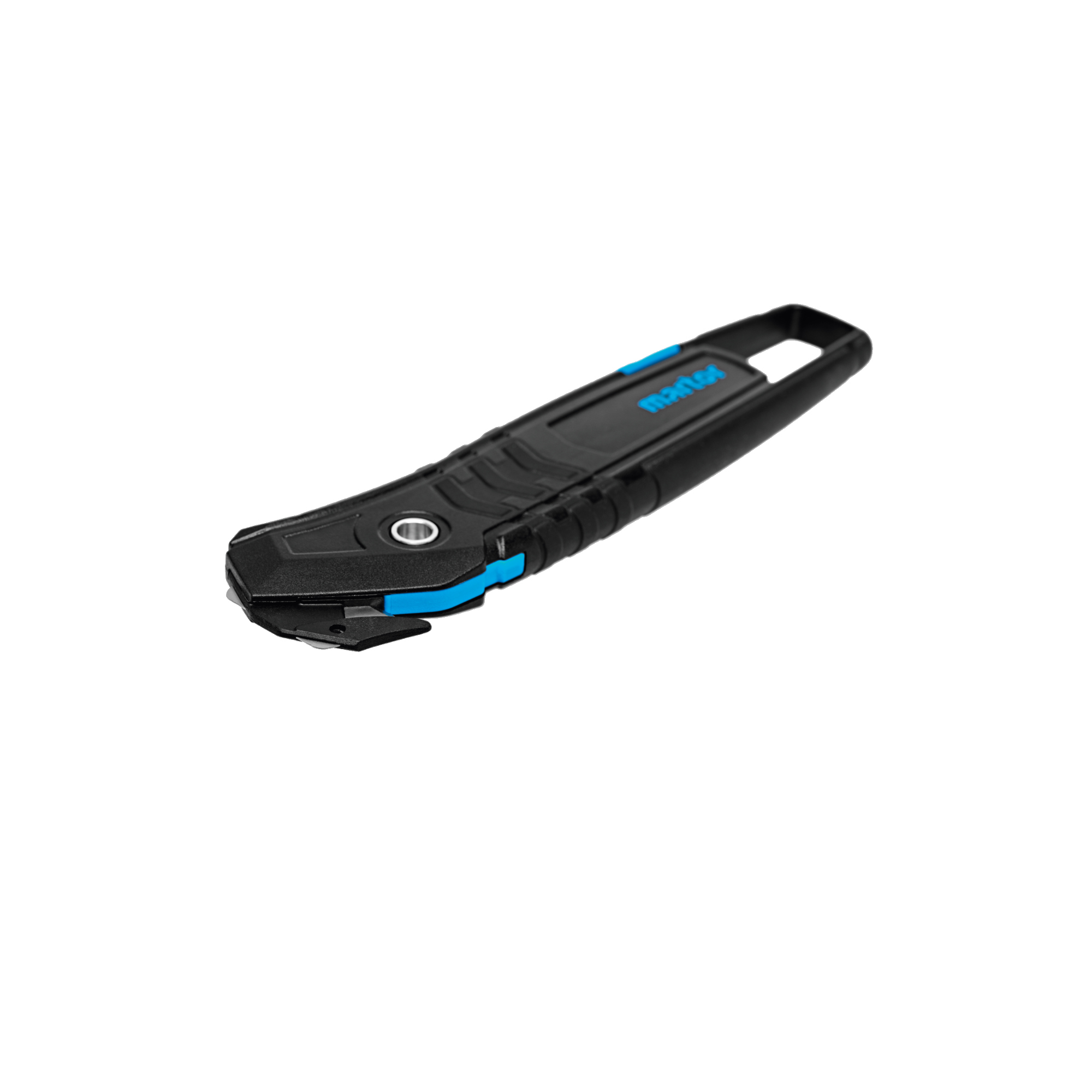 MARTOR Sicherheitsmesser SECUMAX 350 Mehrweg 25,8mm 6mm 1 Glied Stahl nicht rostfrei schwarz/cyan