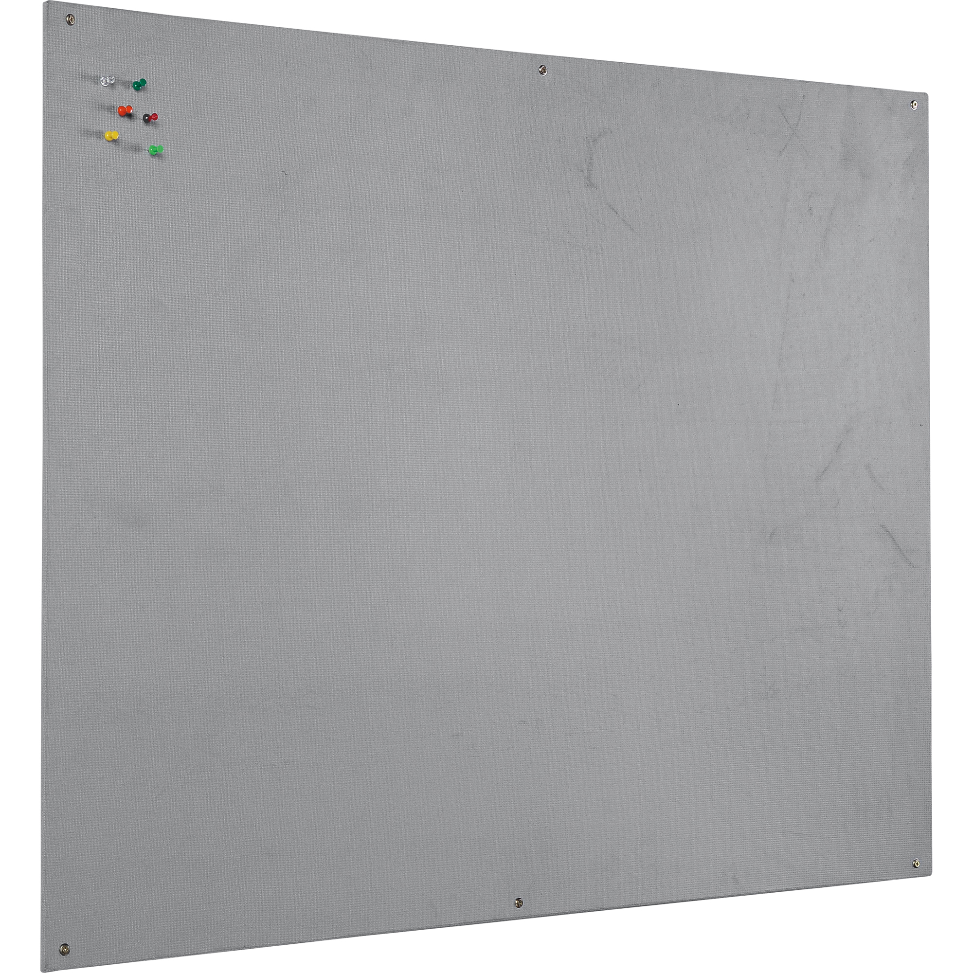 Bi-office Pinnwand Maße der Oberfläche: 90 x 60 cm (B x H) Filz grau