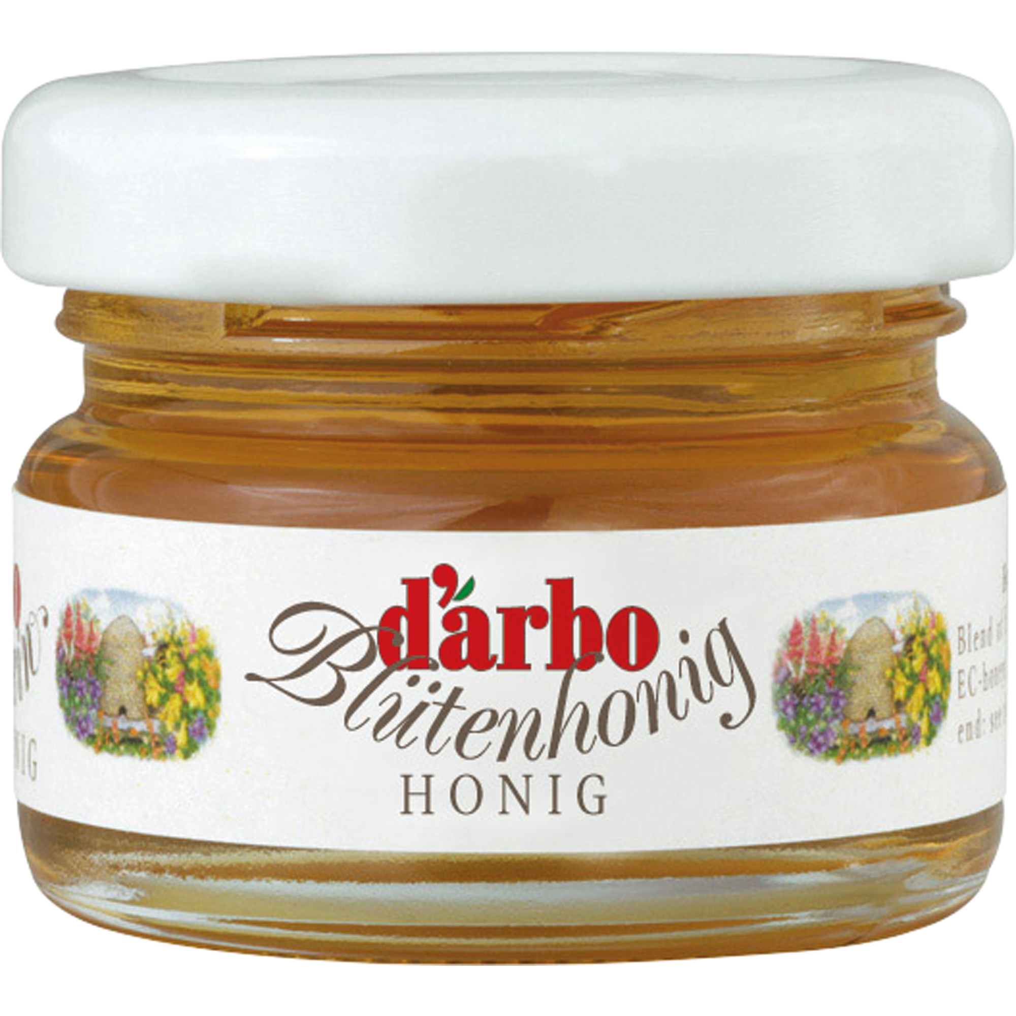 Darbo Honig Blüten Glas 60 x 28 g/Pack.