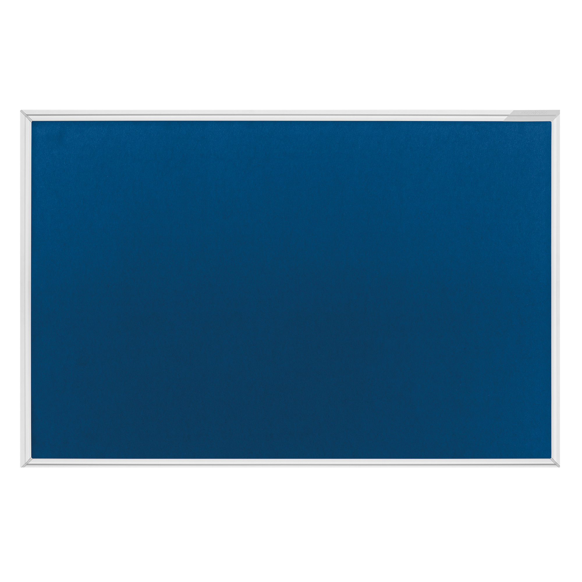 magnetoplan® Pinnwand Design SP 60 x 45 cm (B x H) Maße der Oberfläche: 56 x 41 cm (B x H) Filz Material des Rahmens: Aluminium blau