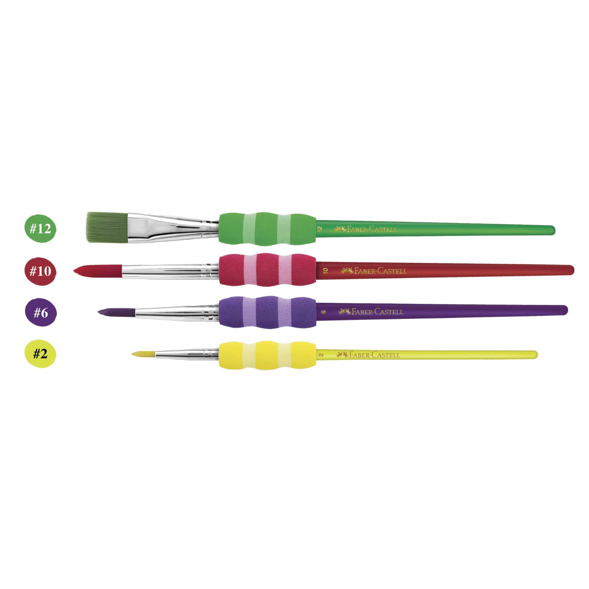 Faber-Castell Pinselset Synthetik 4 St./Pack.