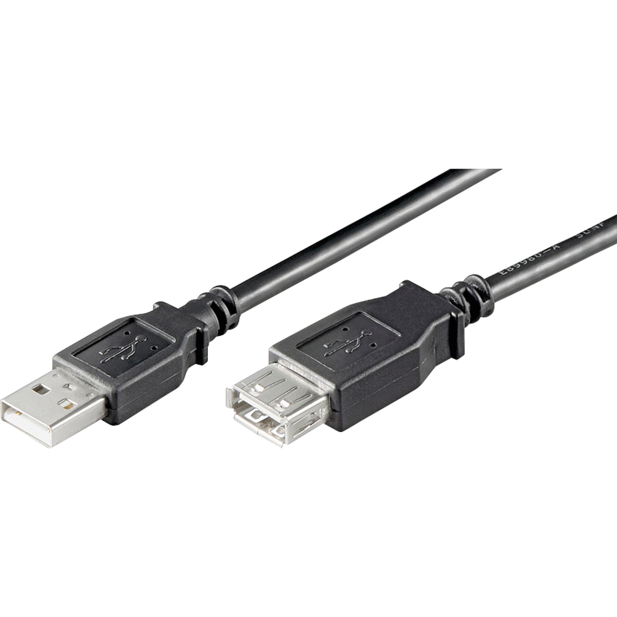 Goobay® USB-Kabel Hi-Speed 1,8m schwarz
