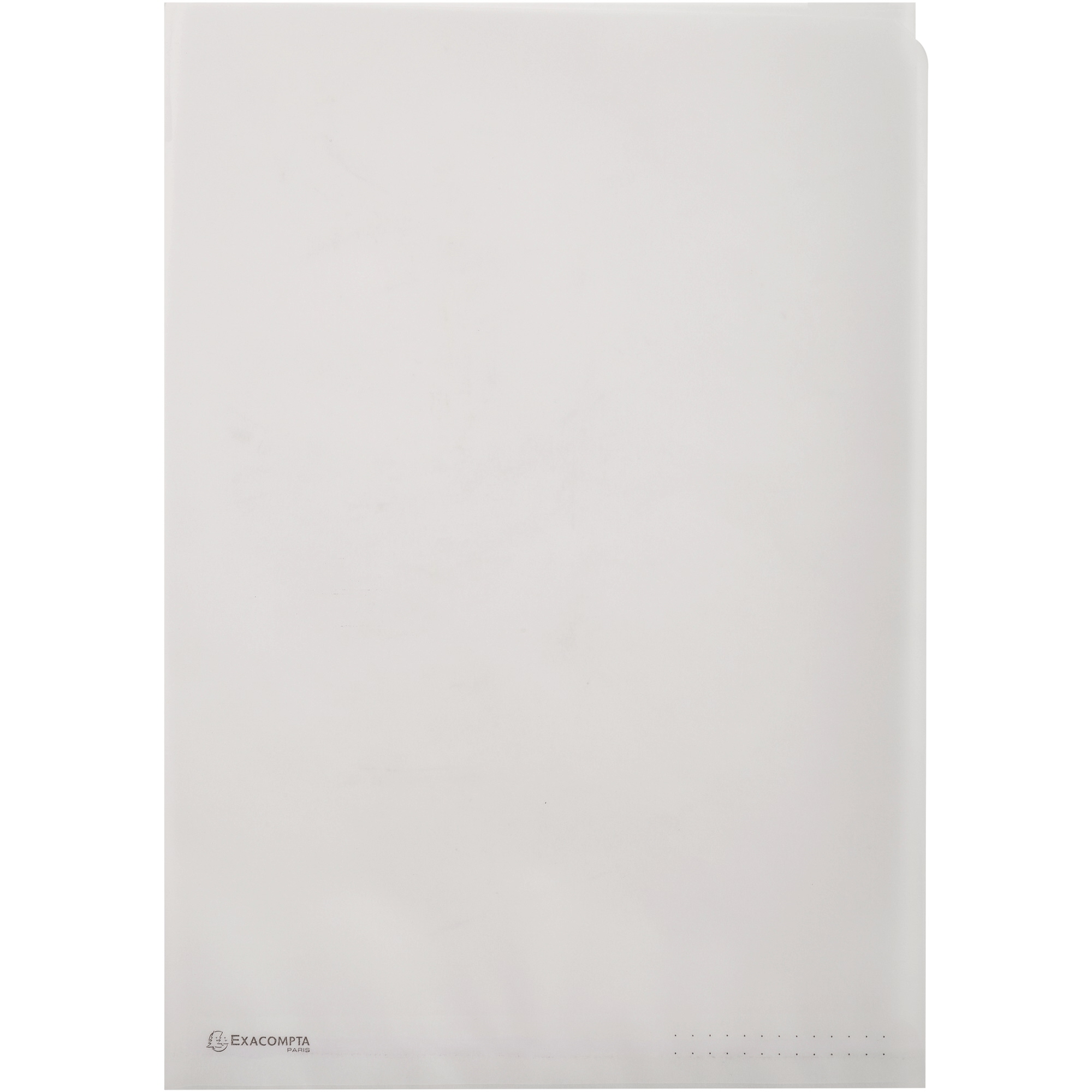 Exacompta Sichthülle DIN A4 oben, rechts offen Transparentpapier weiß transparent 50 St./Pack.
