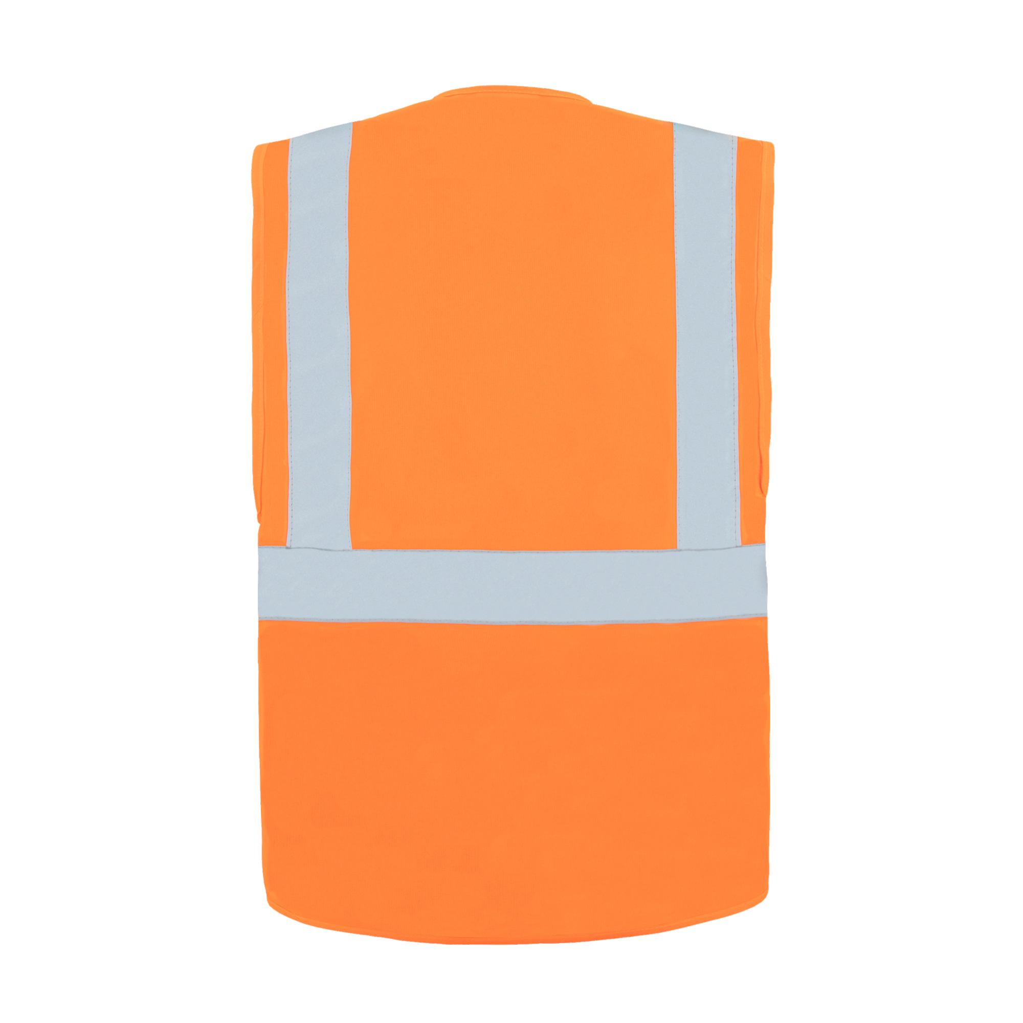 korntex Warnweste Hamburg Comfort fit M reflektierend Reißverschluss 100 % Polyester signal-orange