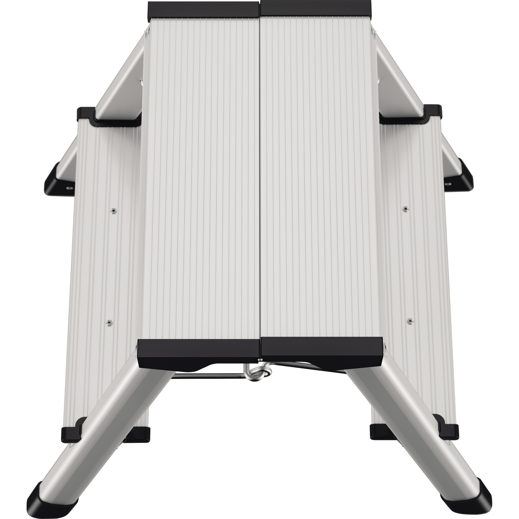 Hailo Klapptritt D60 StandardLine 2,4m alu 2 x 2 Stufen