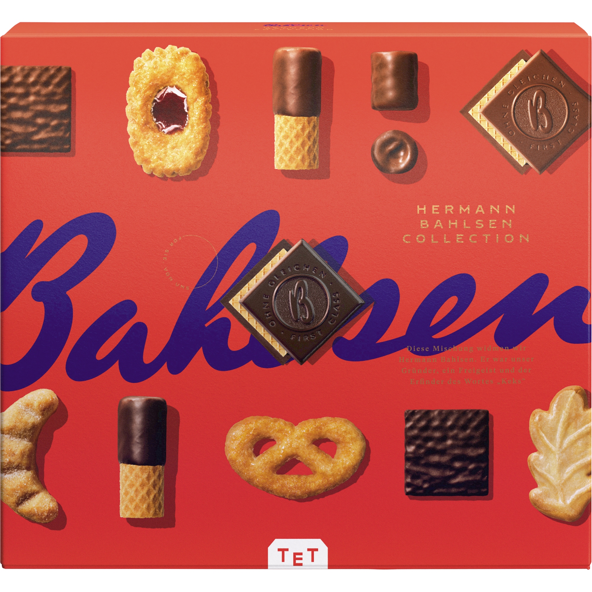 Bahlsen Gebäckmischung Hermann Collection M Karton 2 x 227 g/Pack.