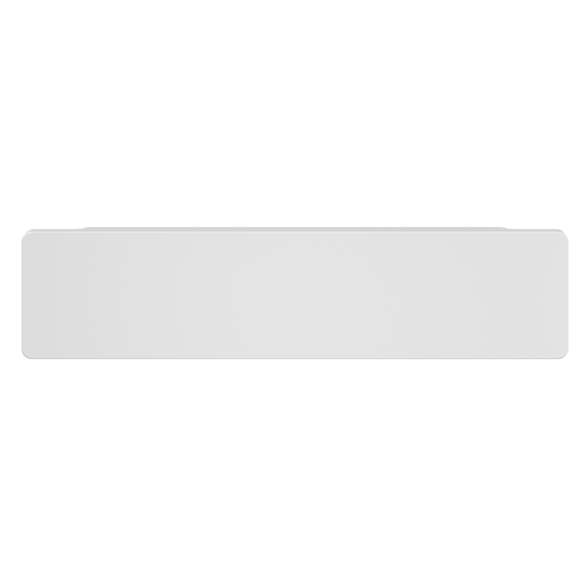 tesa® Messerhalter KITCHEN 26,5 x 6,5 x 3,5 cm (B x H x T) Metall/ABS Kunststoff weiß